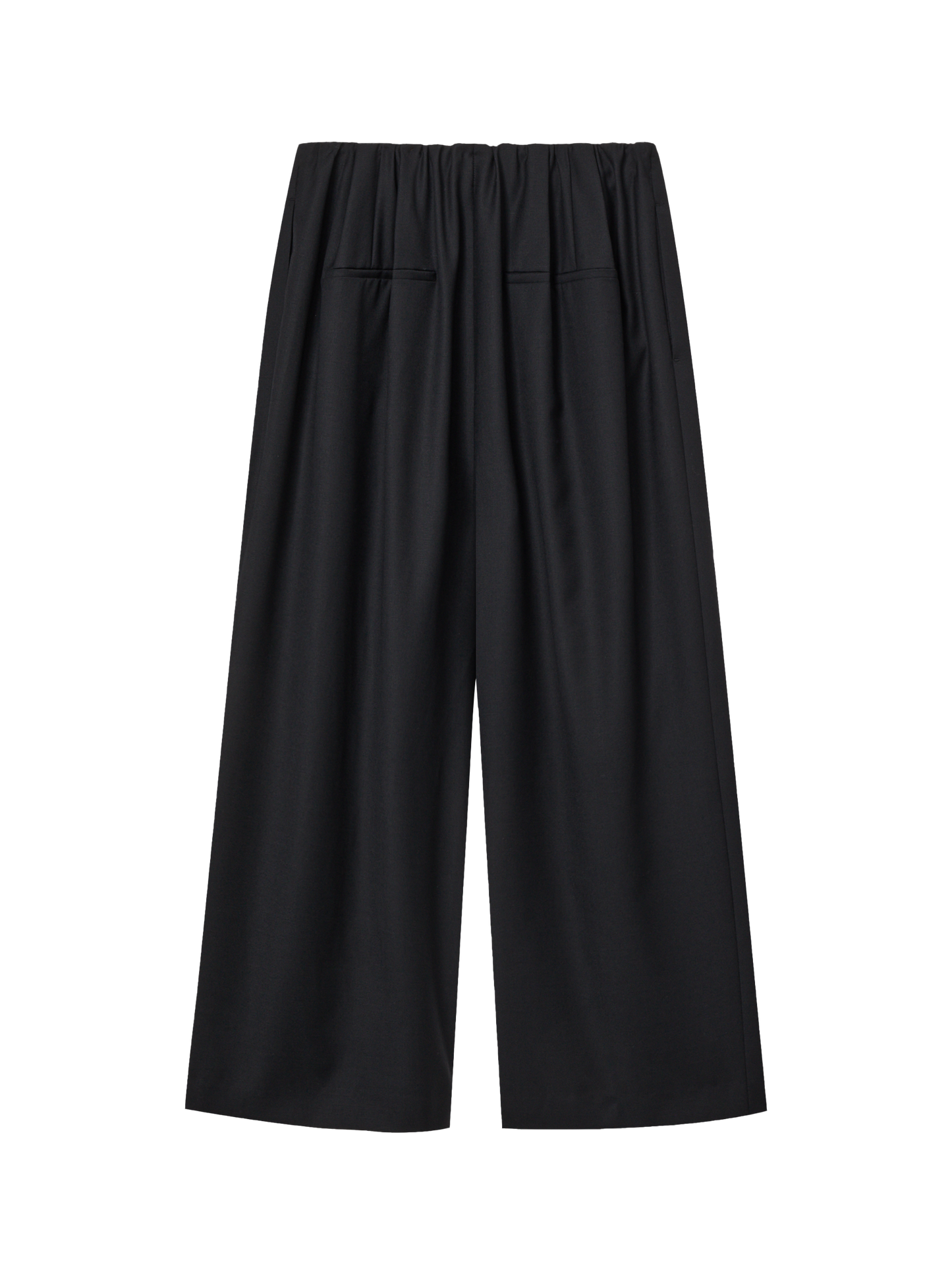 Cascade Gathered Pants - Onyx