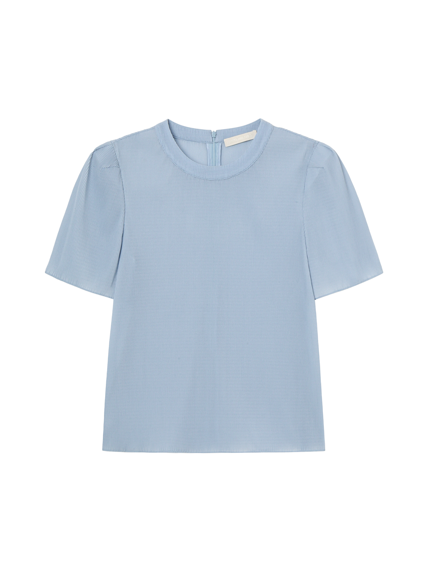 Infinity Pleats Top - Bluebell