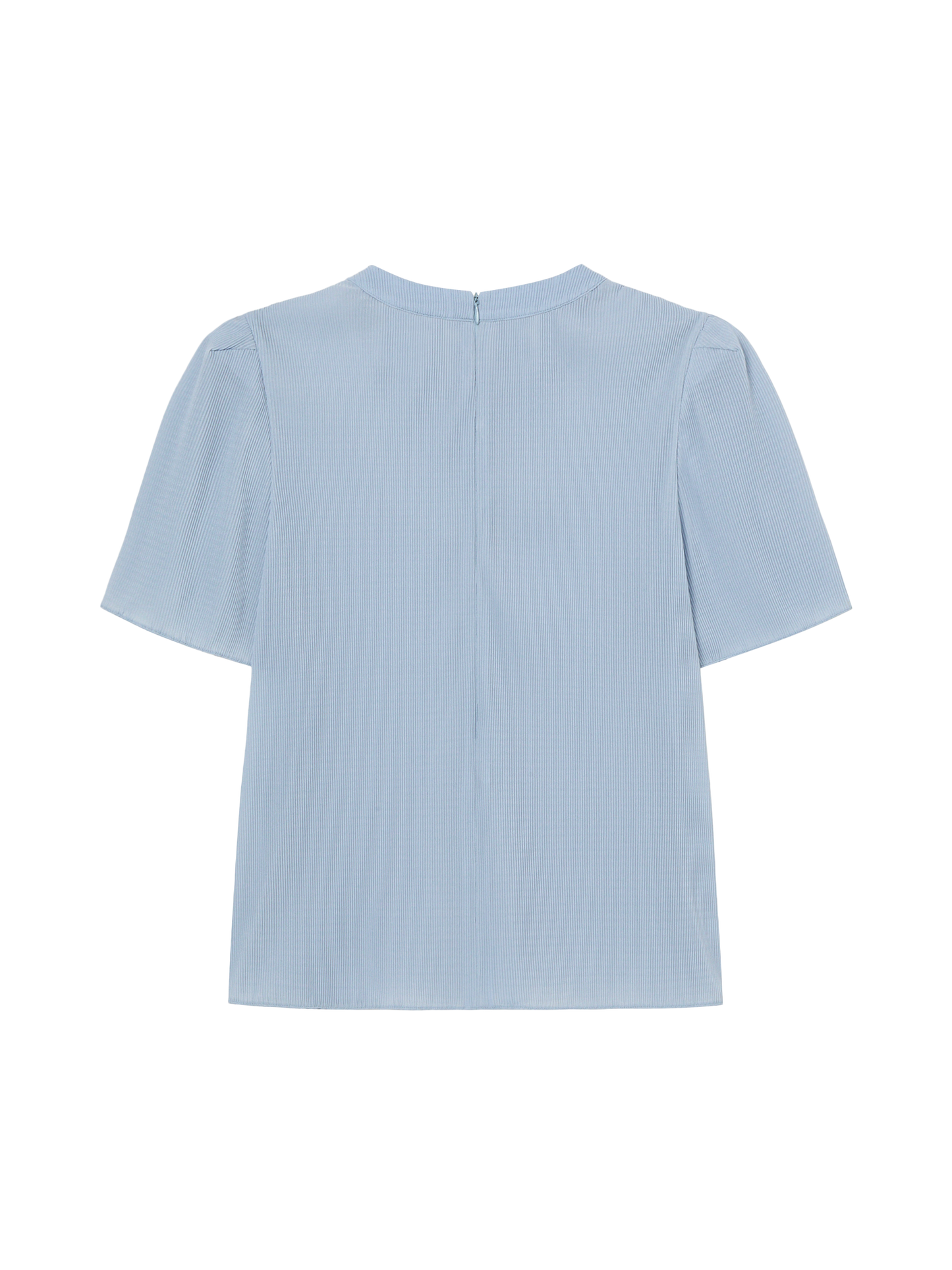 Infinity Pleats Top - Bluebell