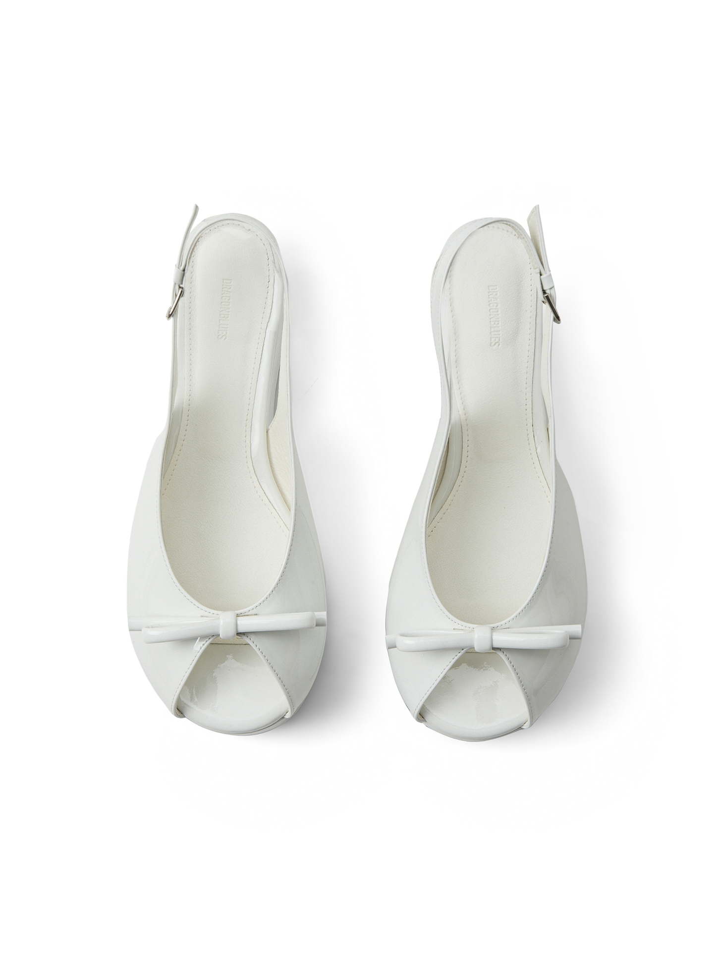 Coquette Chunky Slingback - Bianco