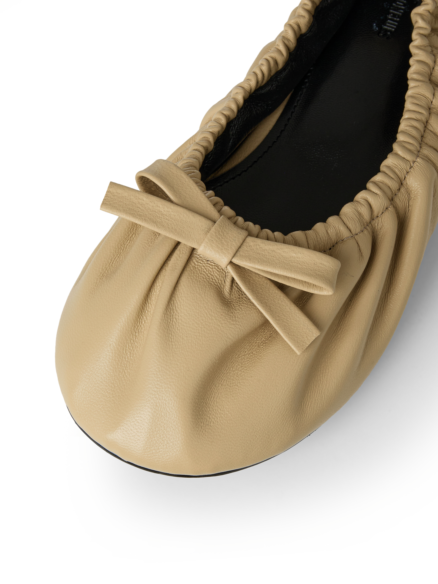 Bow Ballerina Flats - Timeless Nude