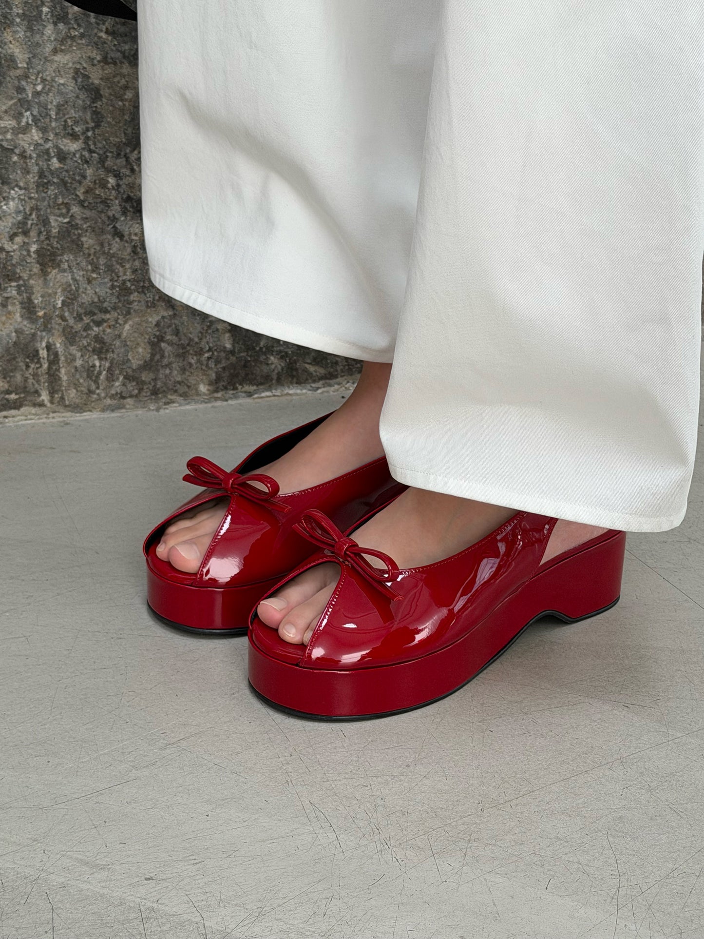 Coquette Chunky Slingback - Carmen