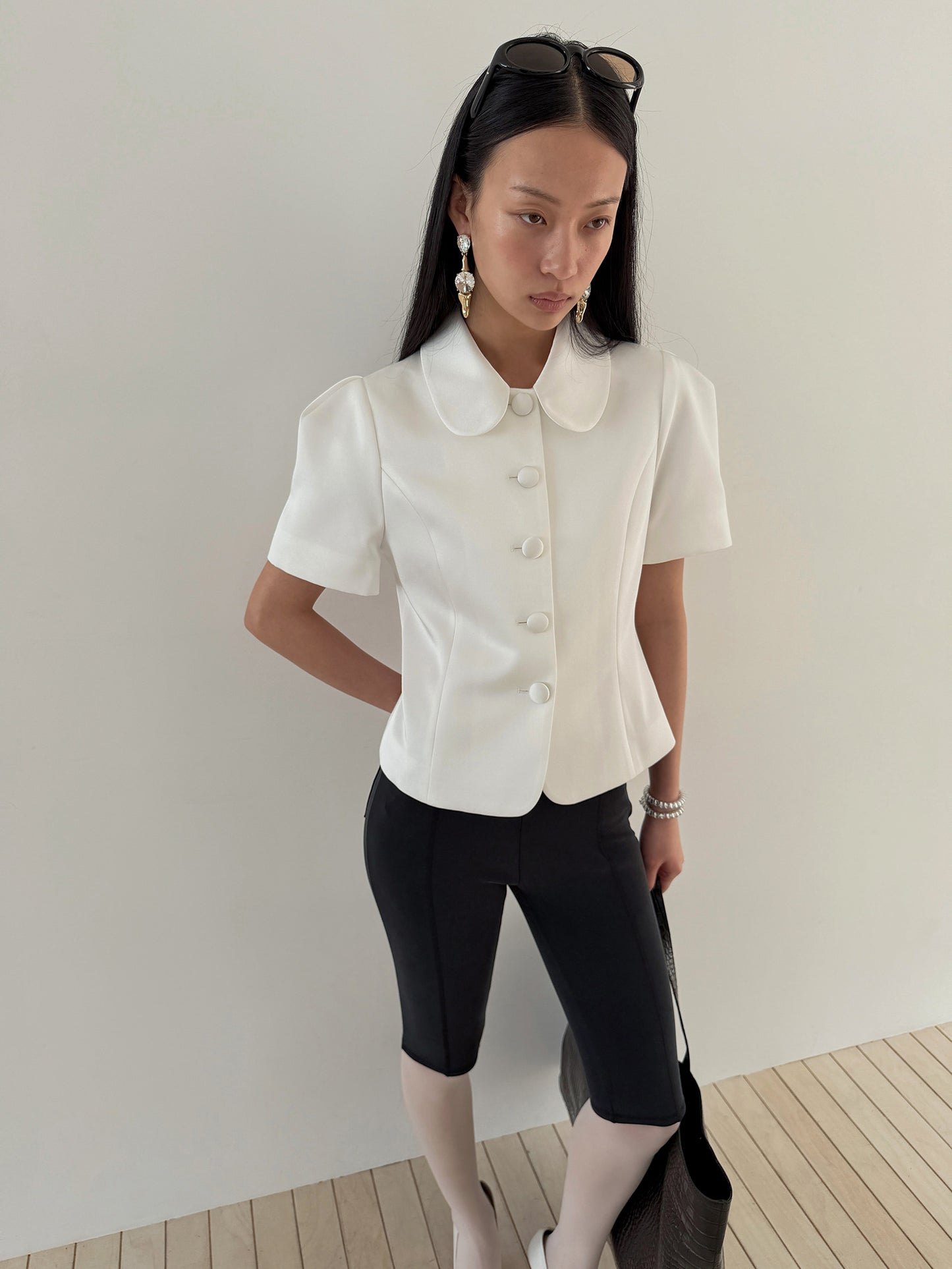 JULIETTE PUFF JACKET - PEARL