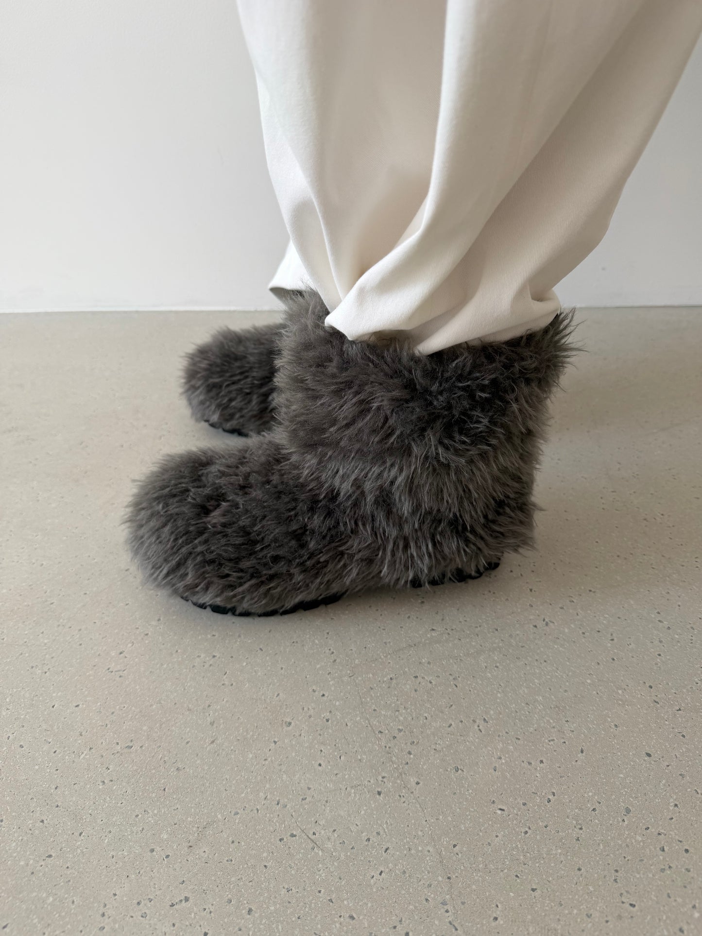 Apres Ankle Boots - Shearling Gray