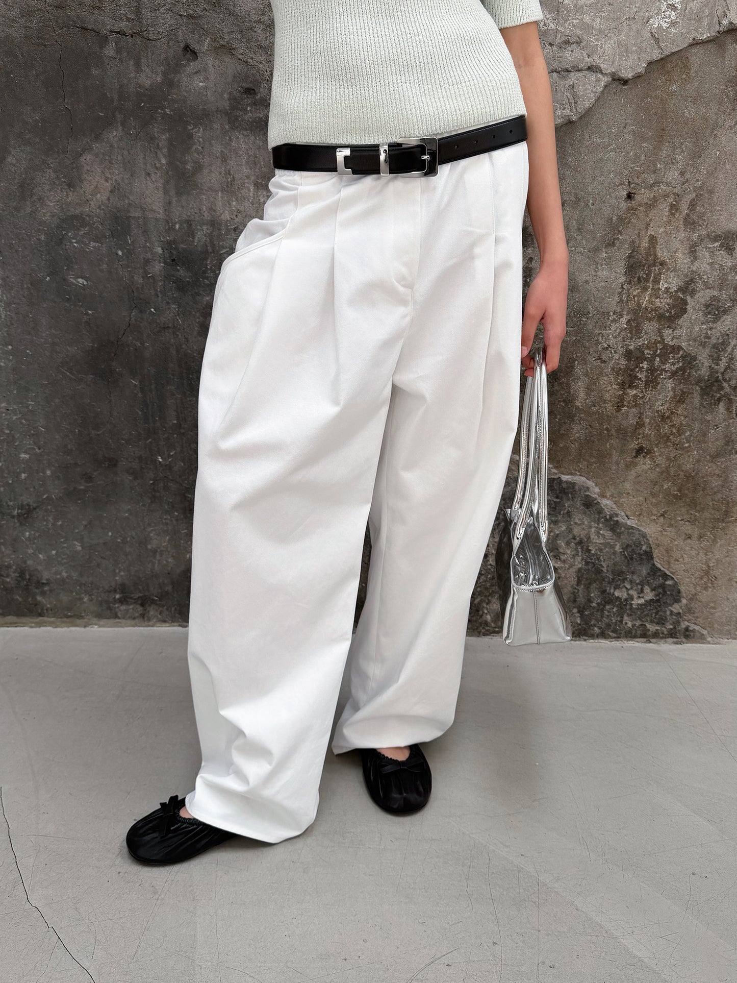 Module Leather Belt - Black