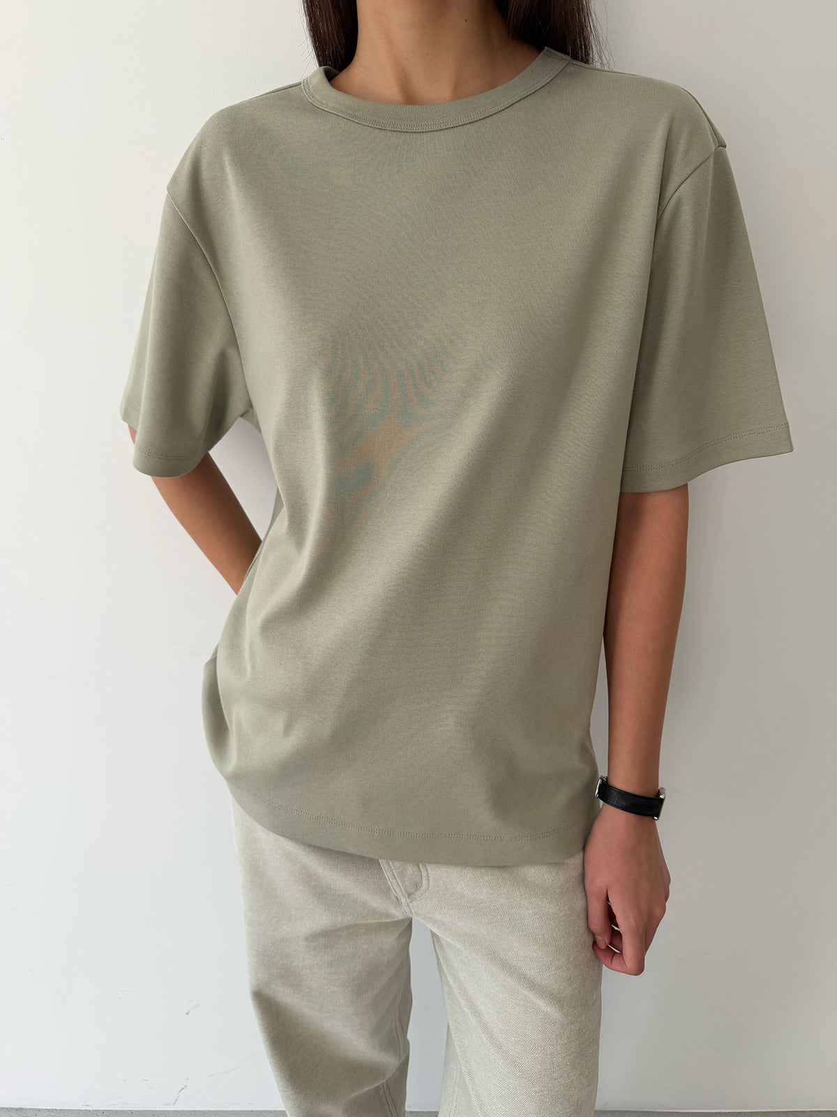 DB Everyday Tee - Sage Olive