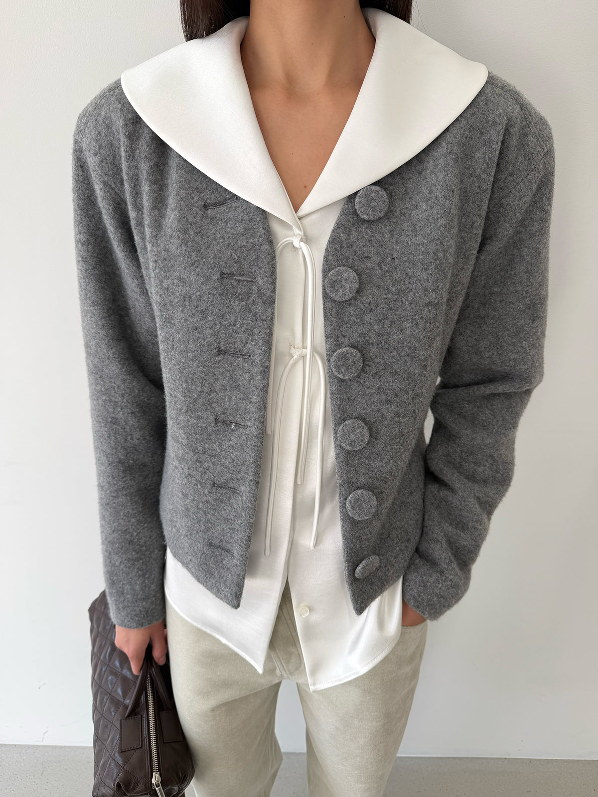 Cameo Jacket - Pebble Gray