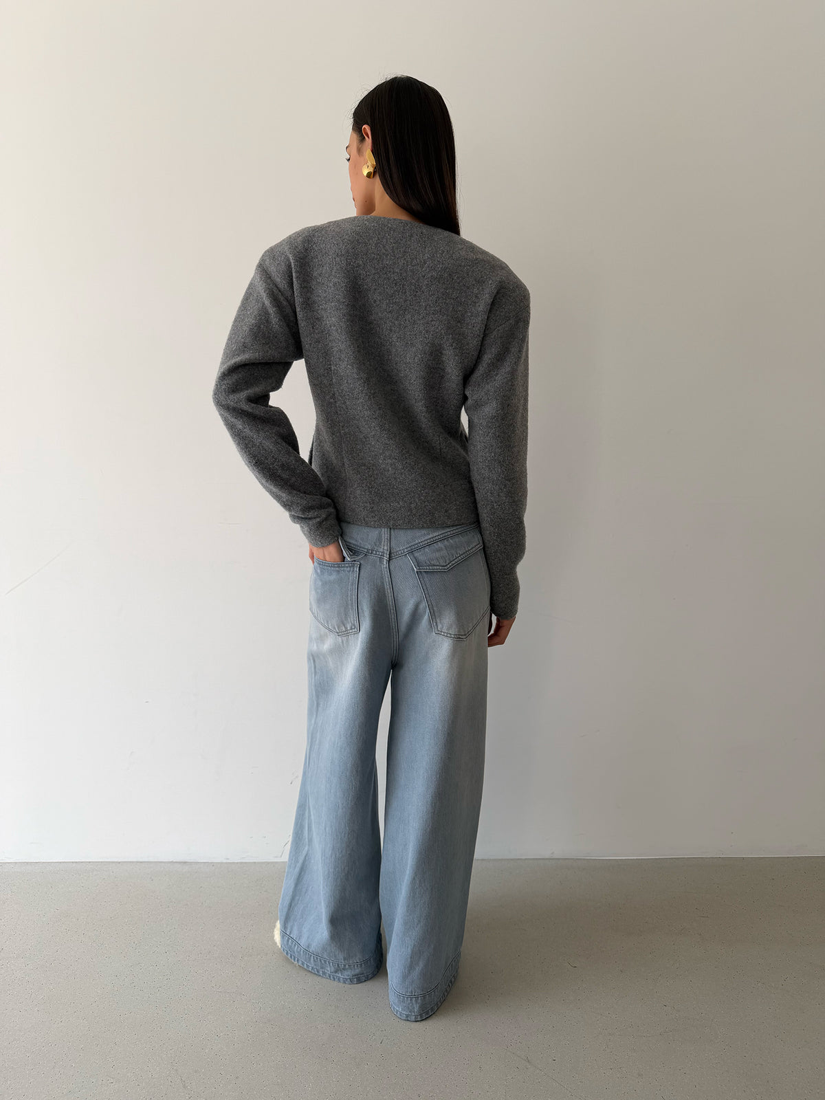 Cameo Jacket - Pebble Gray