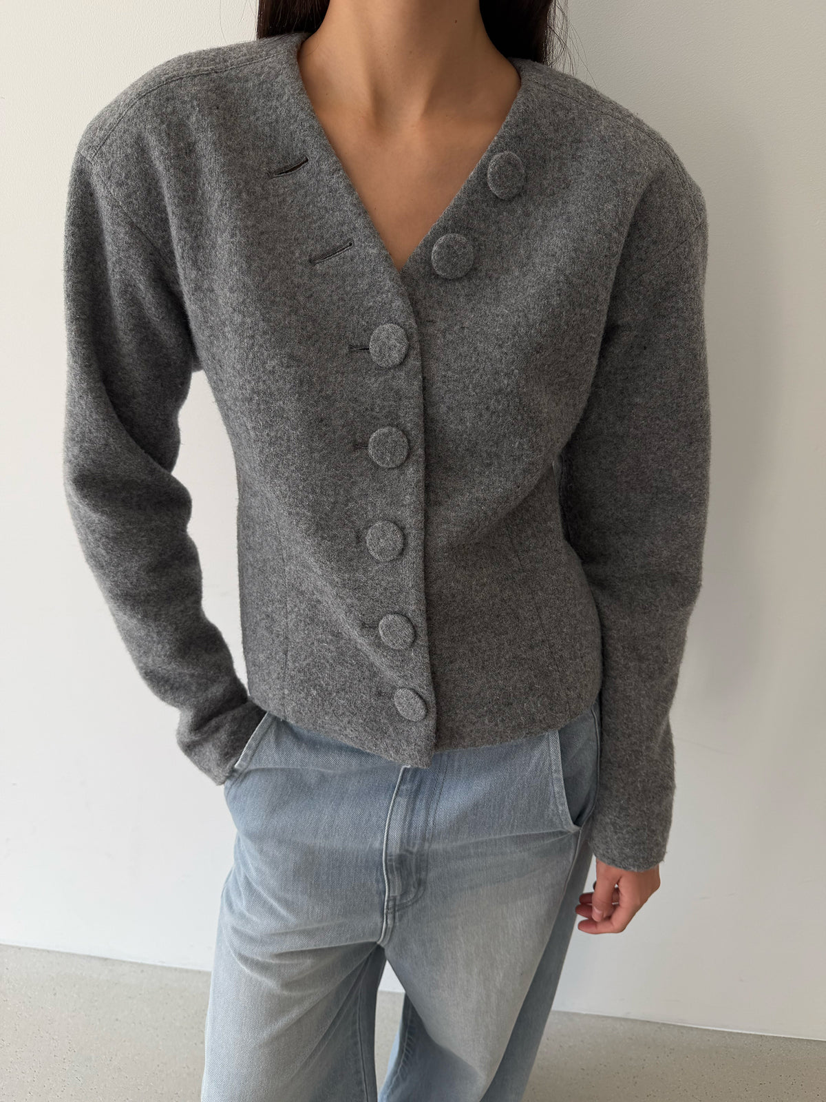 Cameo Jacket - Pebble Gray
