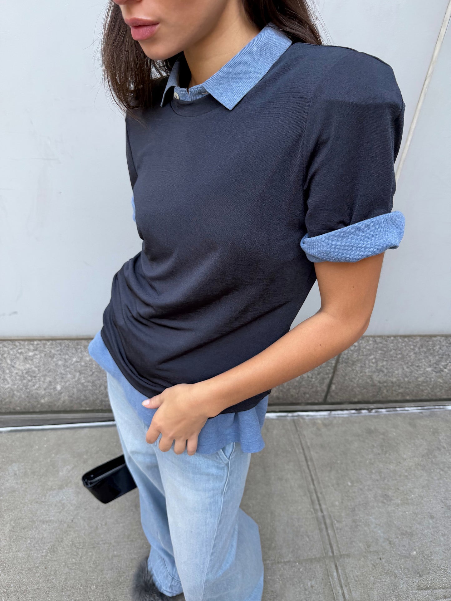 Essential Pad Tee - Licorice