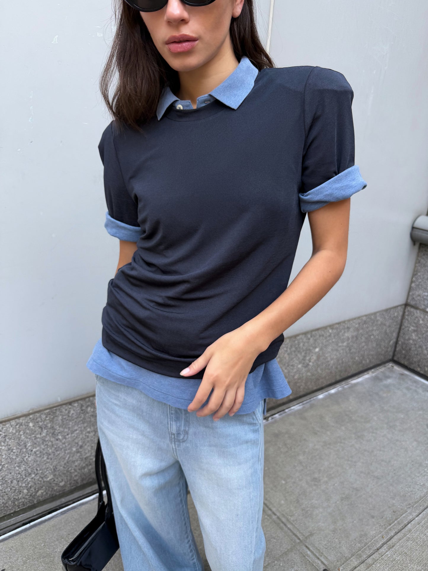 Essential Pad Tee - Licorice