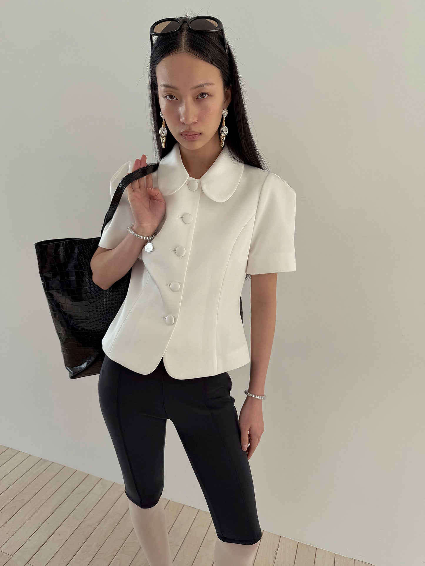 JULIETTE PUFF JACKET - PEARL