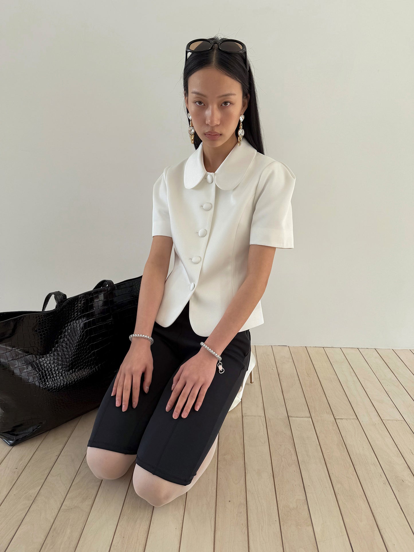 JULIETTE PUFF JACKET - PEARL