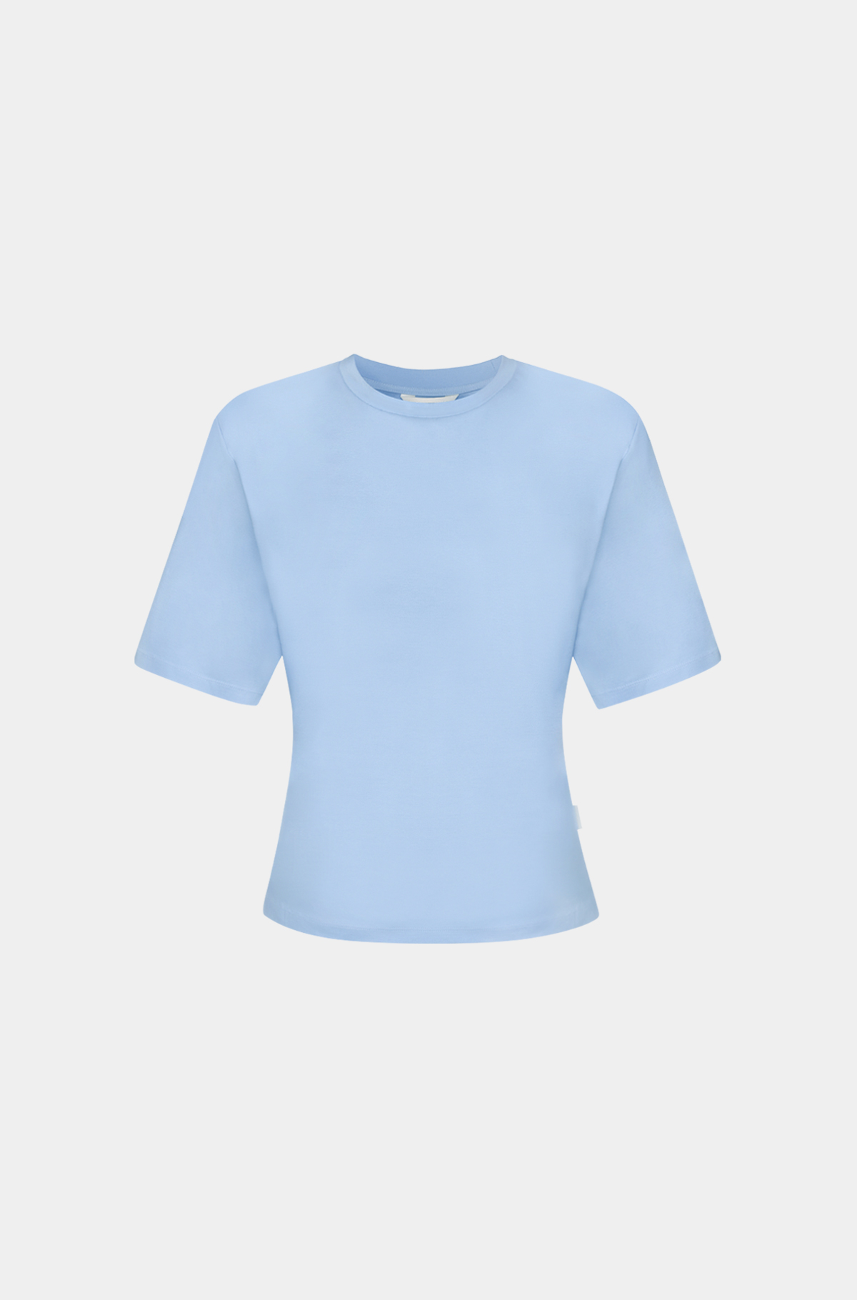 클린 슬림 티셔츠 - 위스피 블루