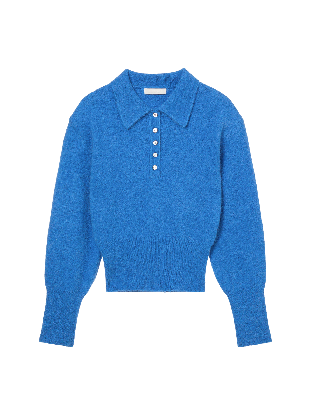 BONNIE POLO SWEATER - FRENCH BLUE