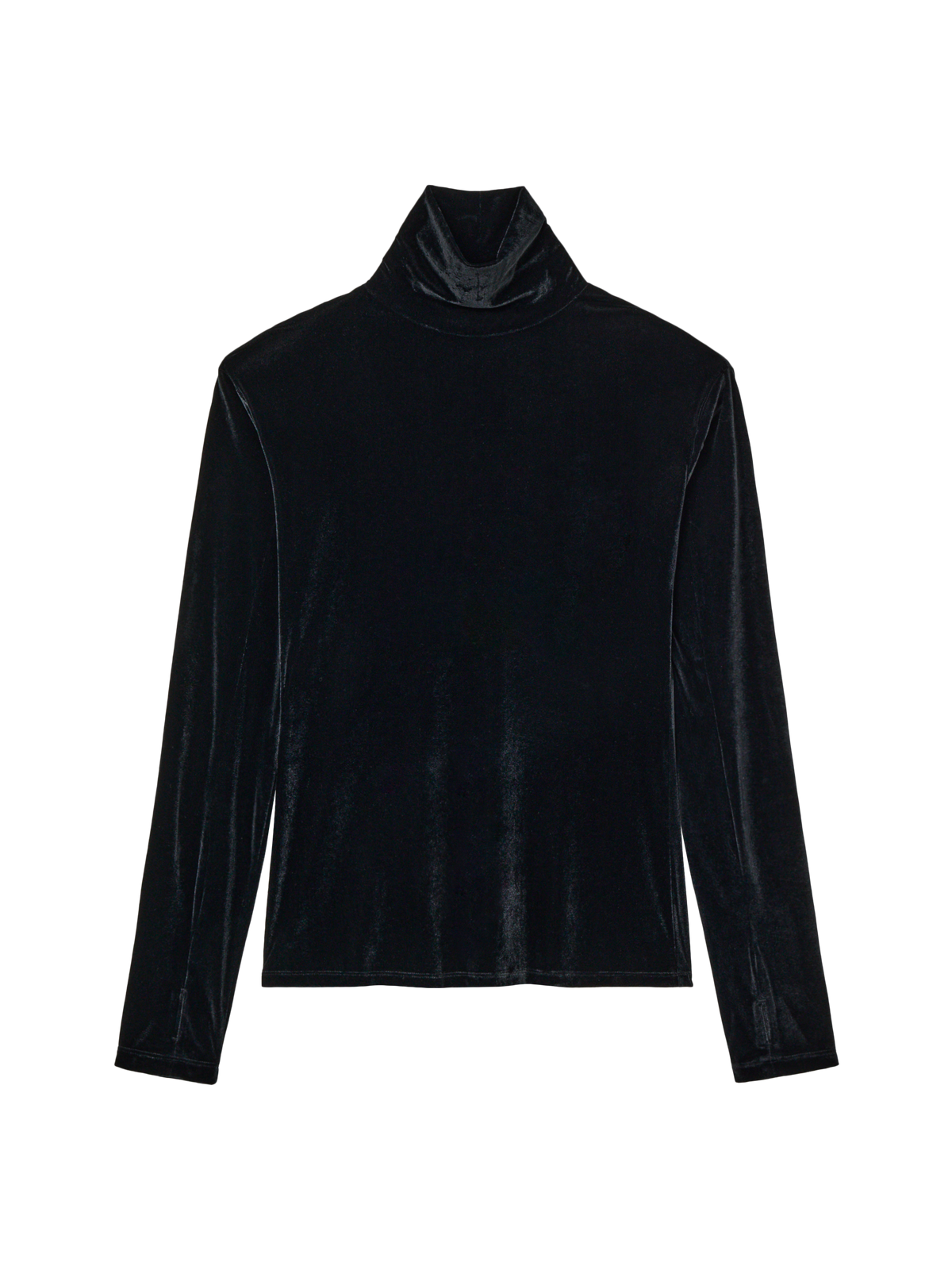 Dolce Vita High Neck Top  - Anthracite