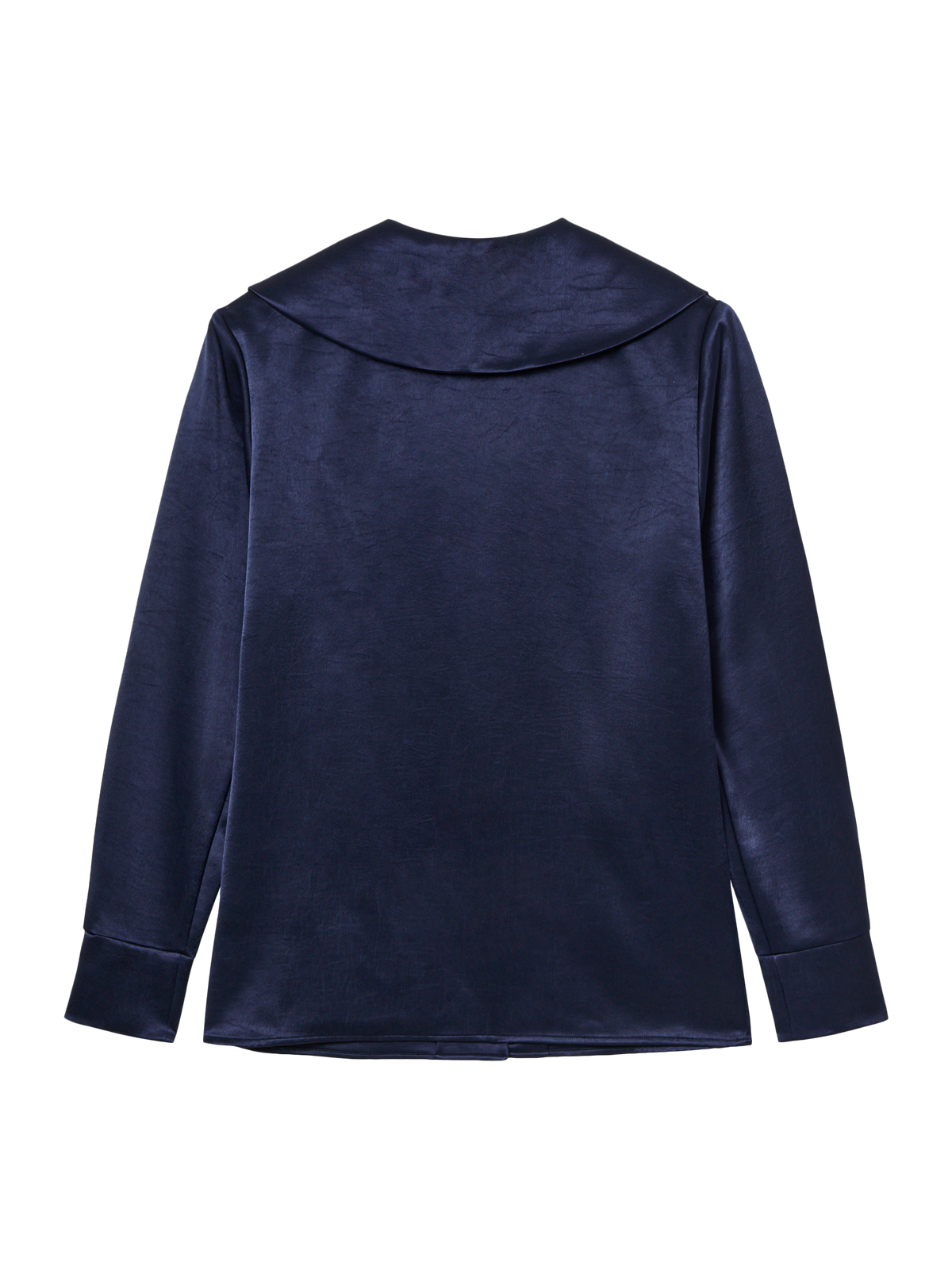 TIE MIDDY BLOUSE - ROYAL NAVY