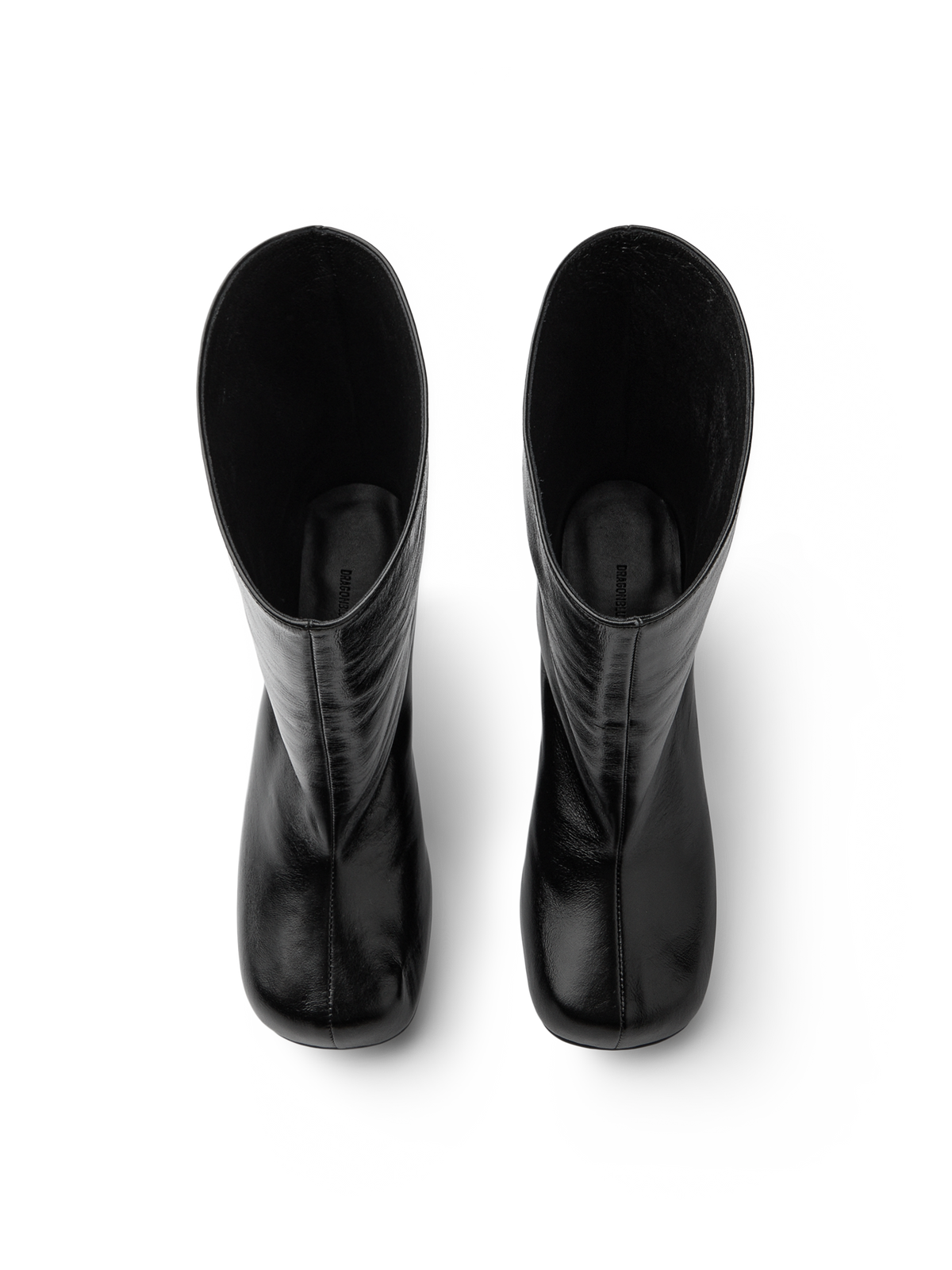 Urban Wide Ankle Boots - Black