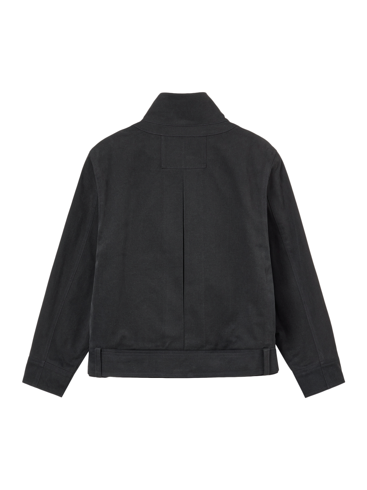 Yves Cotton Jacket - Carbon Grey