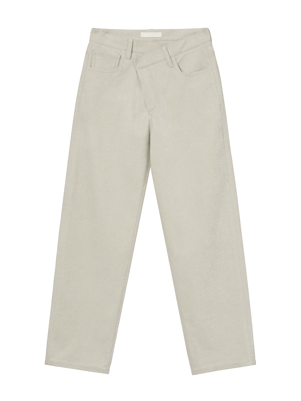 Mimic Denim Pants - Oat