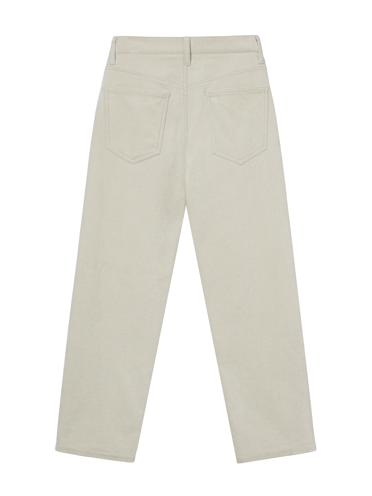 Mimic Denim Pants - Oat
