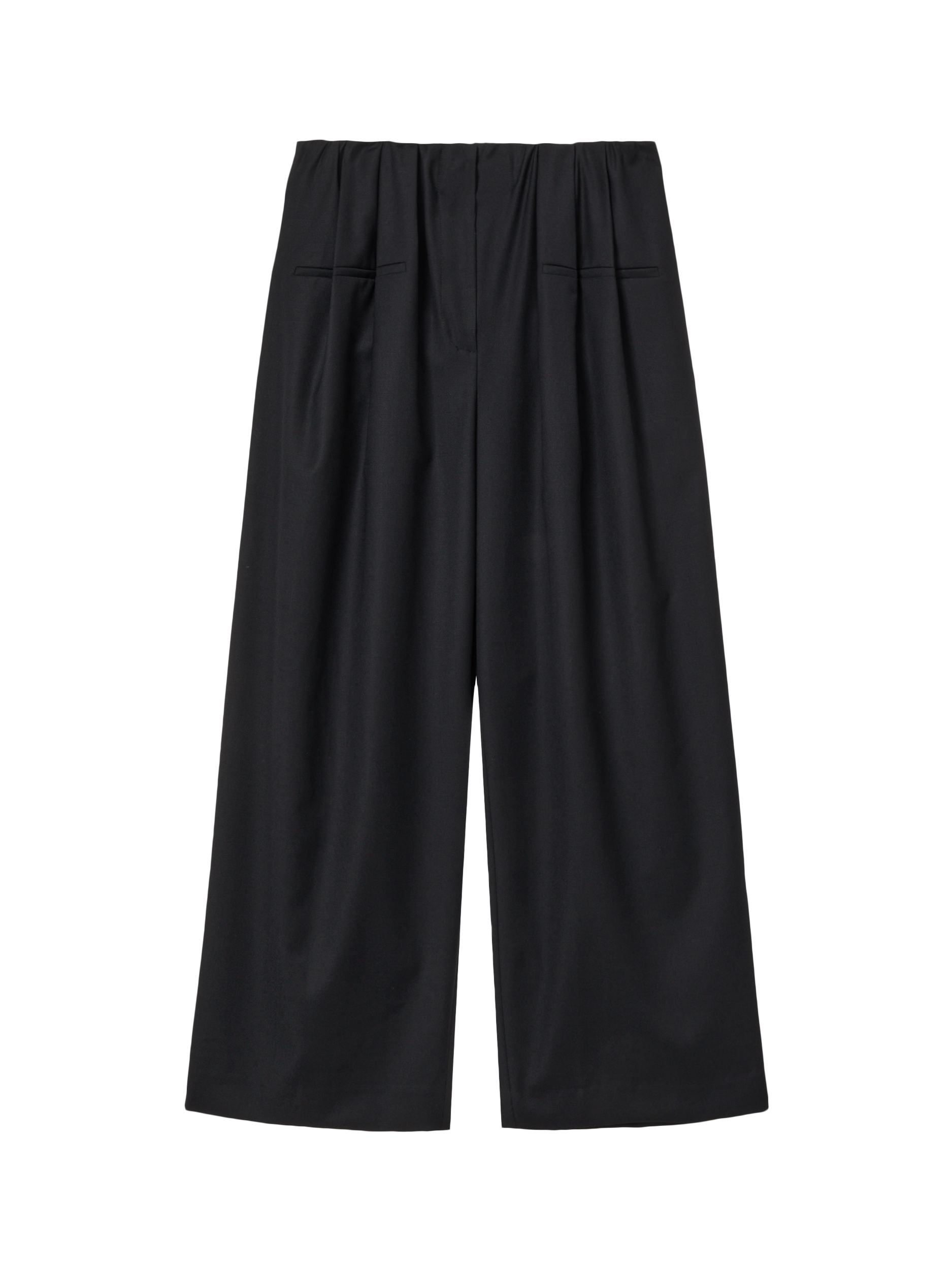 Cascade Gathered Pants - Onyx