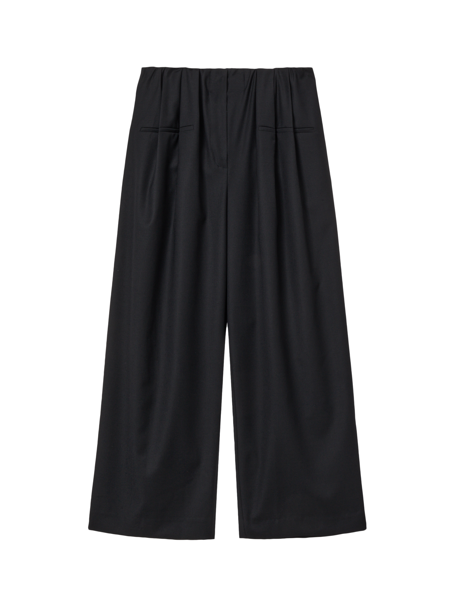 Cascade Gathered Pants - Onyx