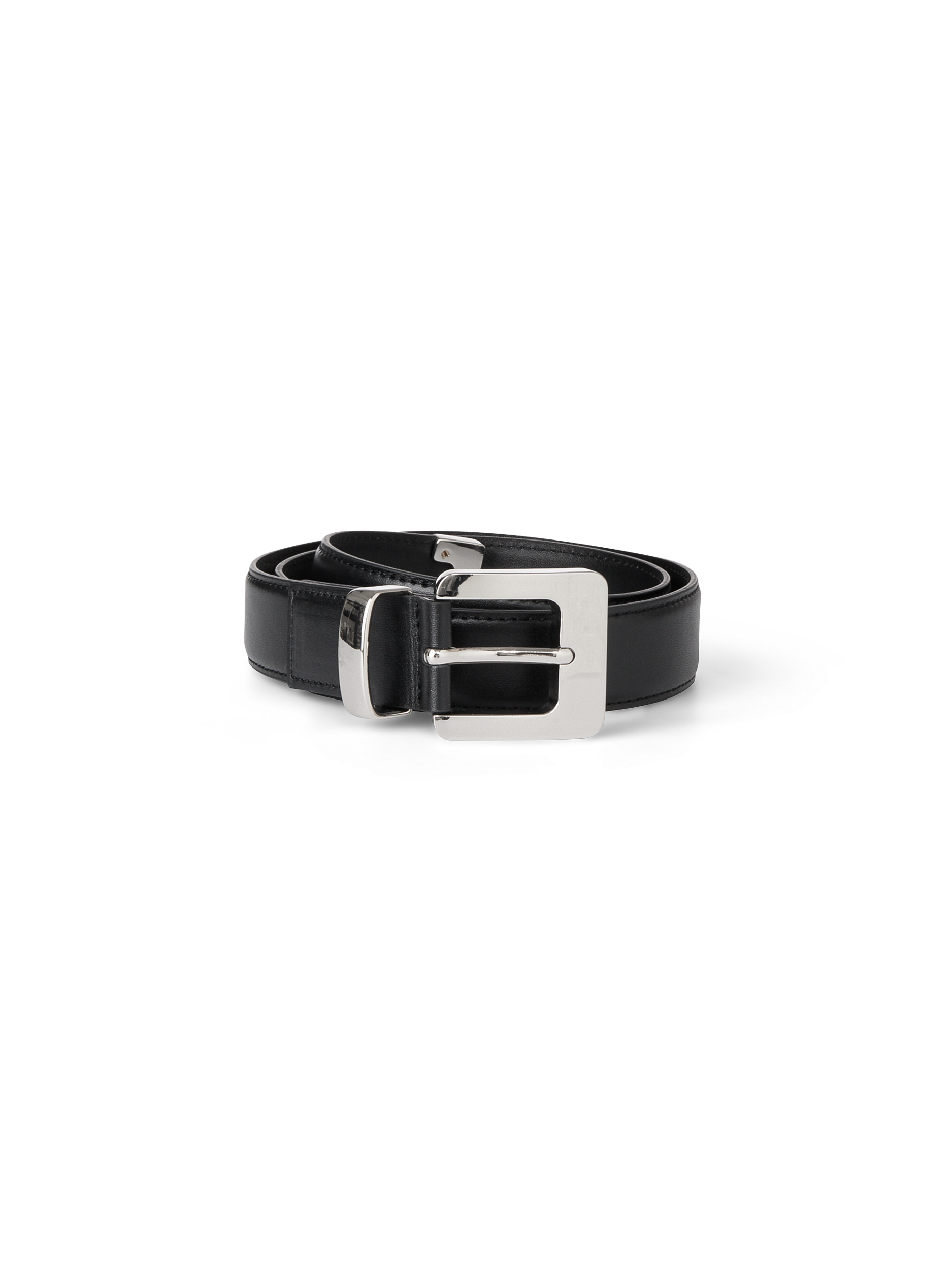 Module Leather Belt - Black