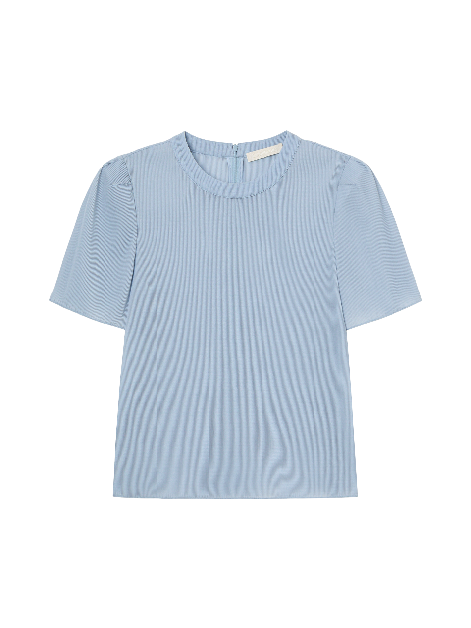 Infinity Pleats Top - Bluebell
