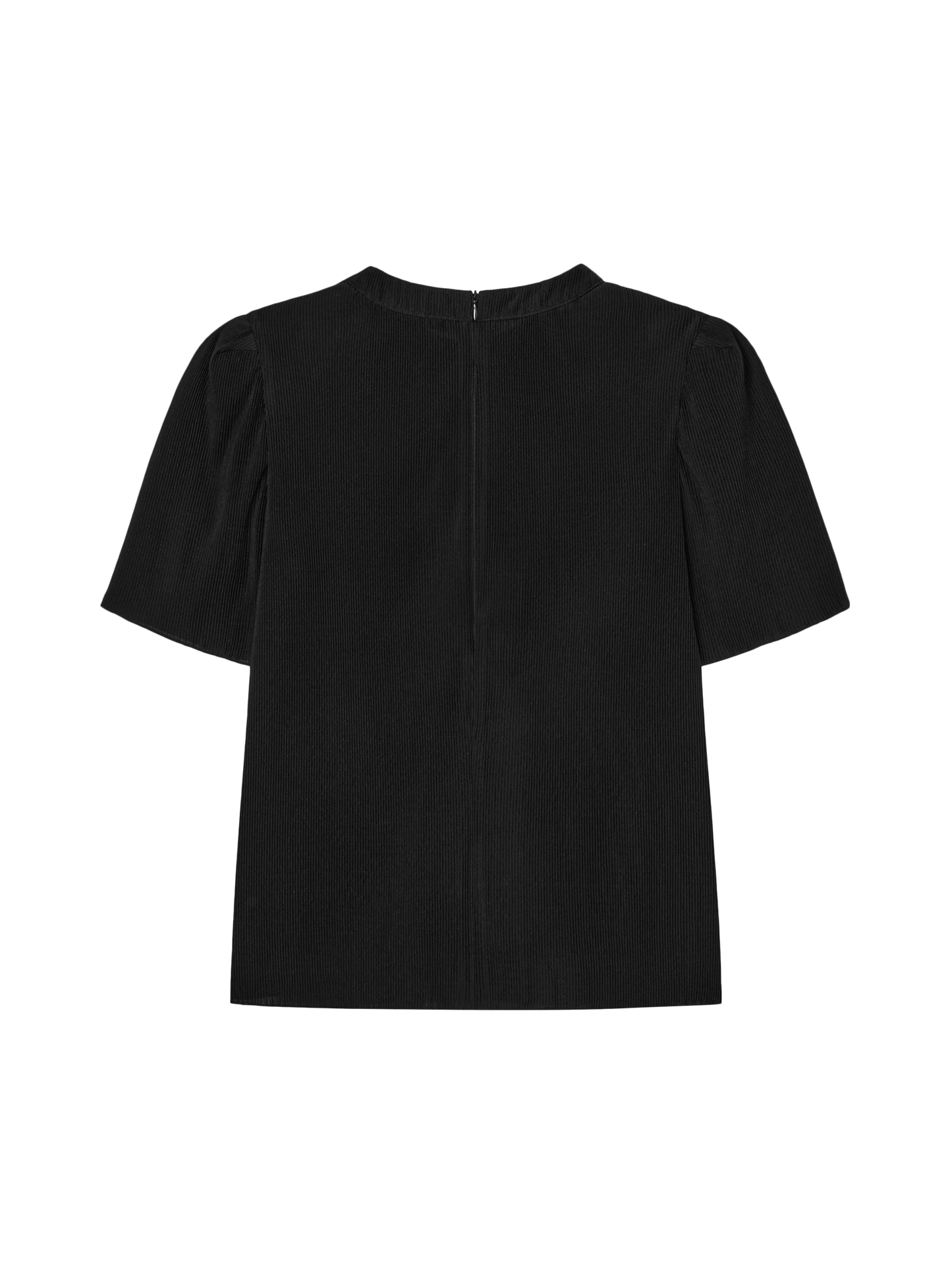 Infinity Pleats Top - Sumi Ink