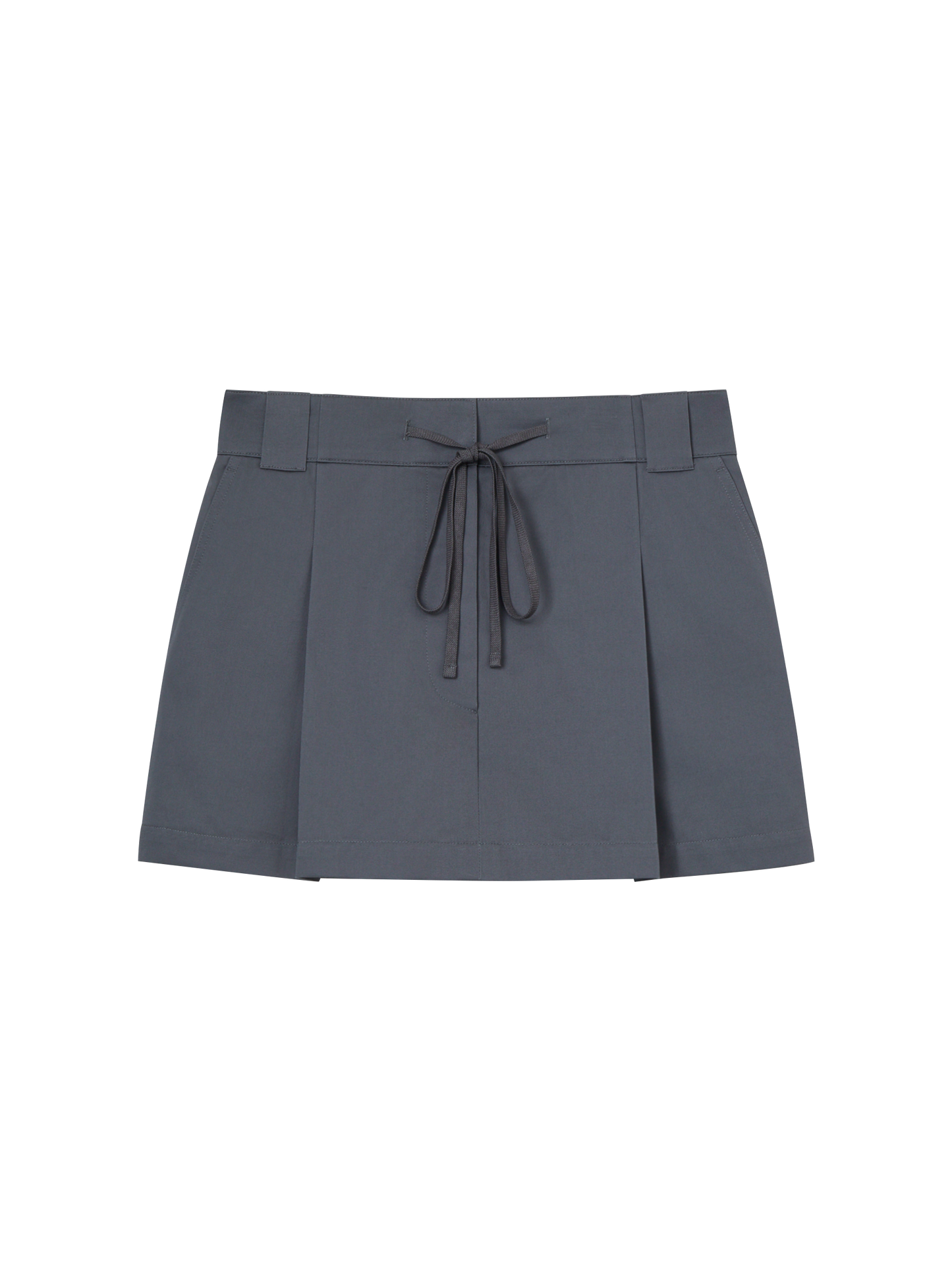 Scout Mini Skirt - Cadet Gray