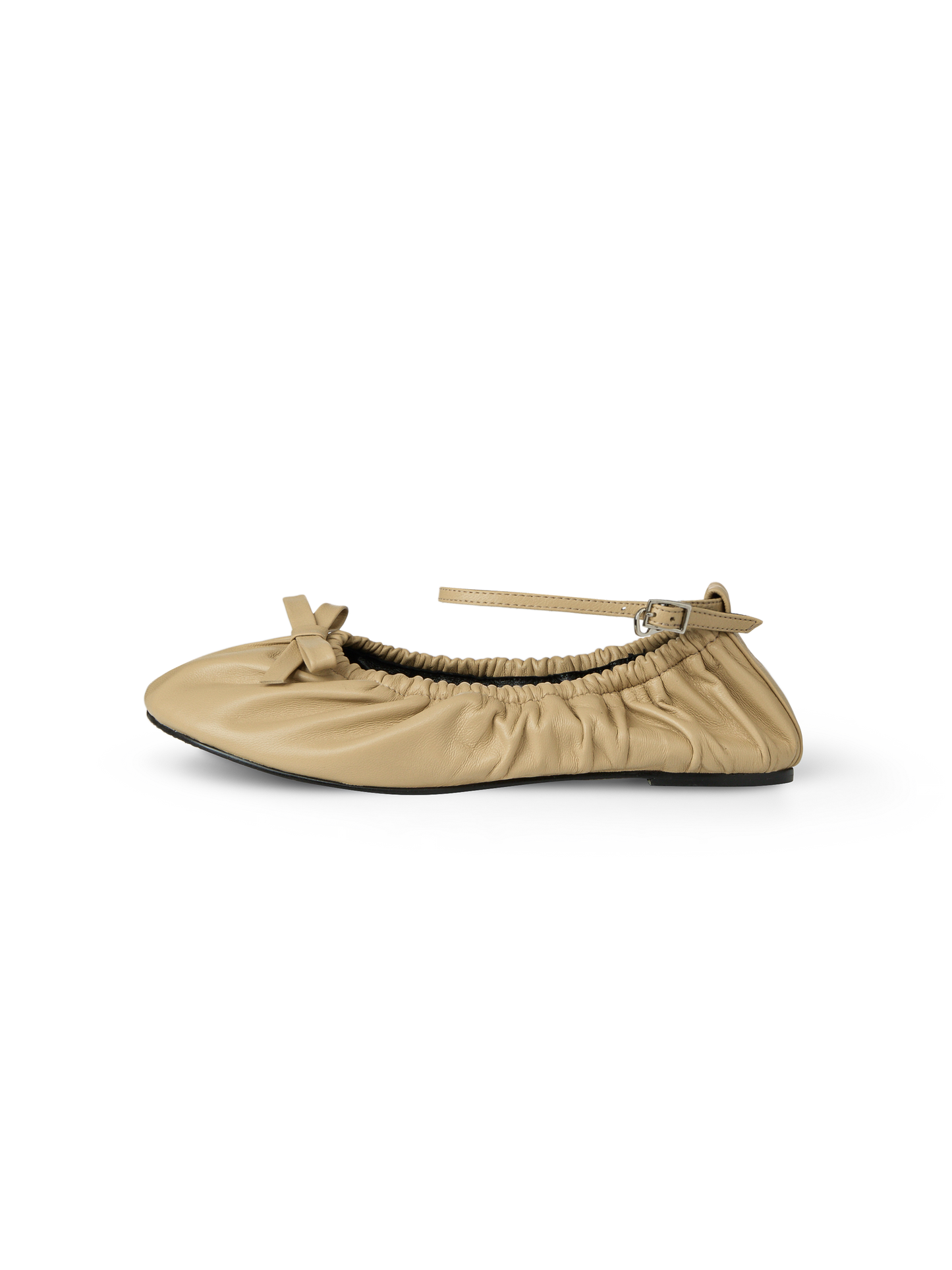 Bow Ballerina Flats - Timeless Nude