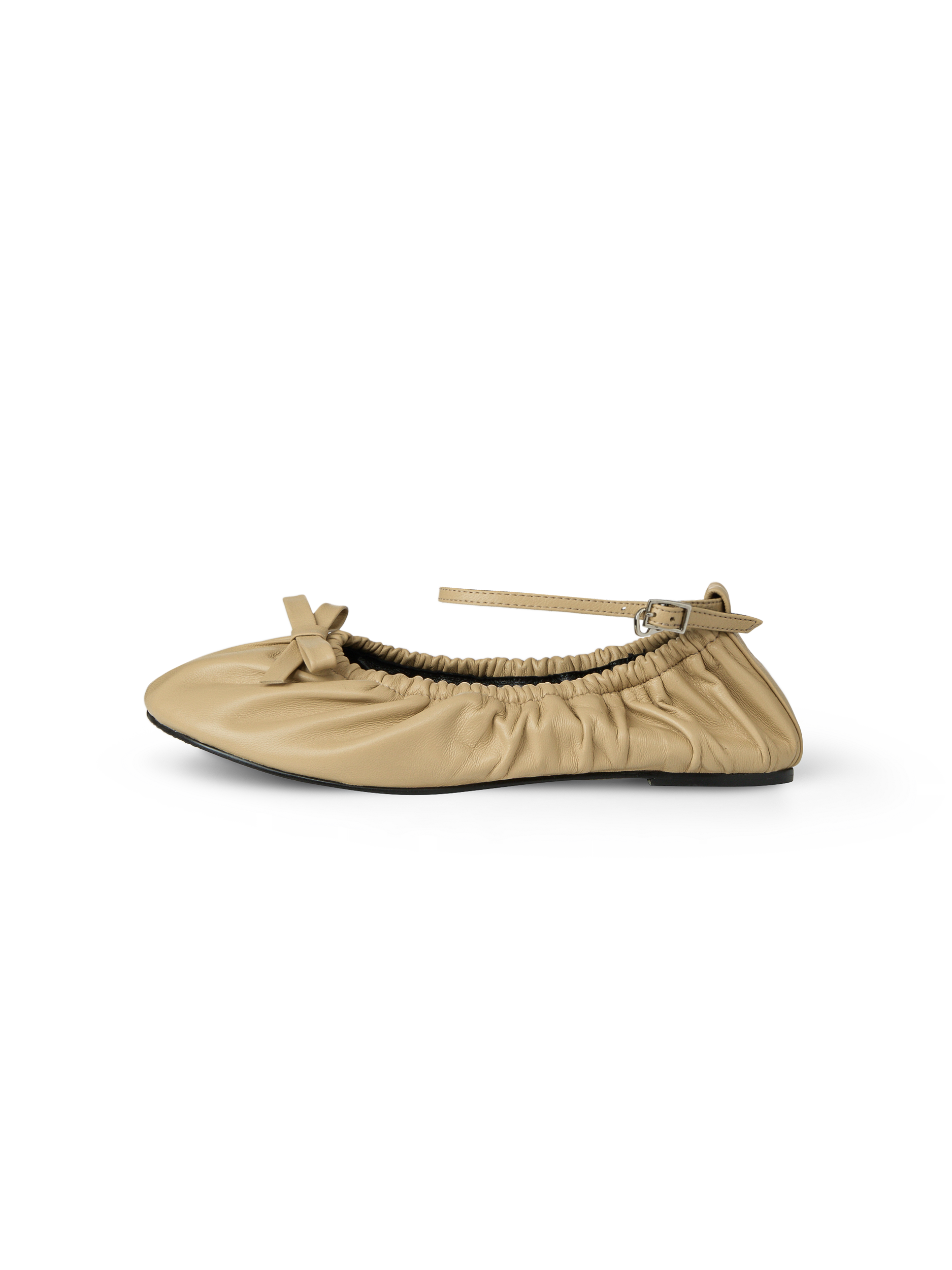 Bow Ballerina Flats - Timeless Nude