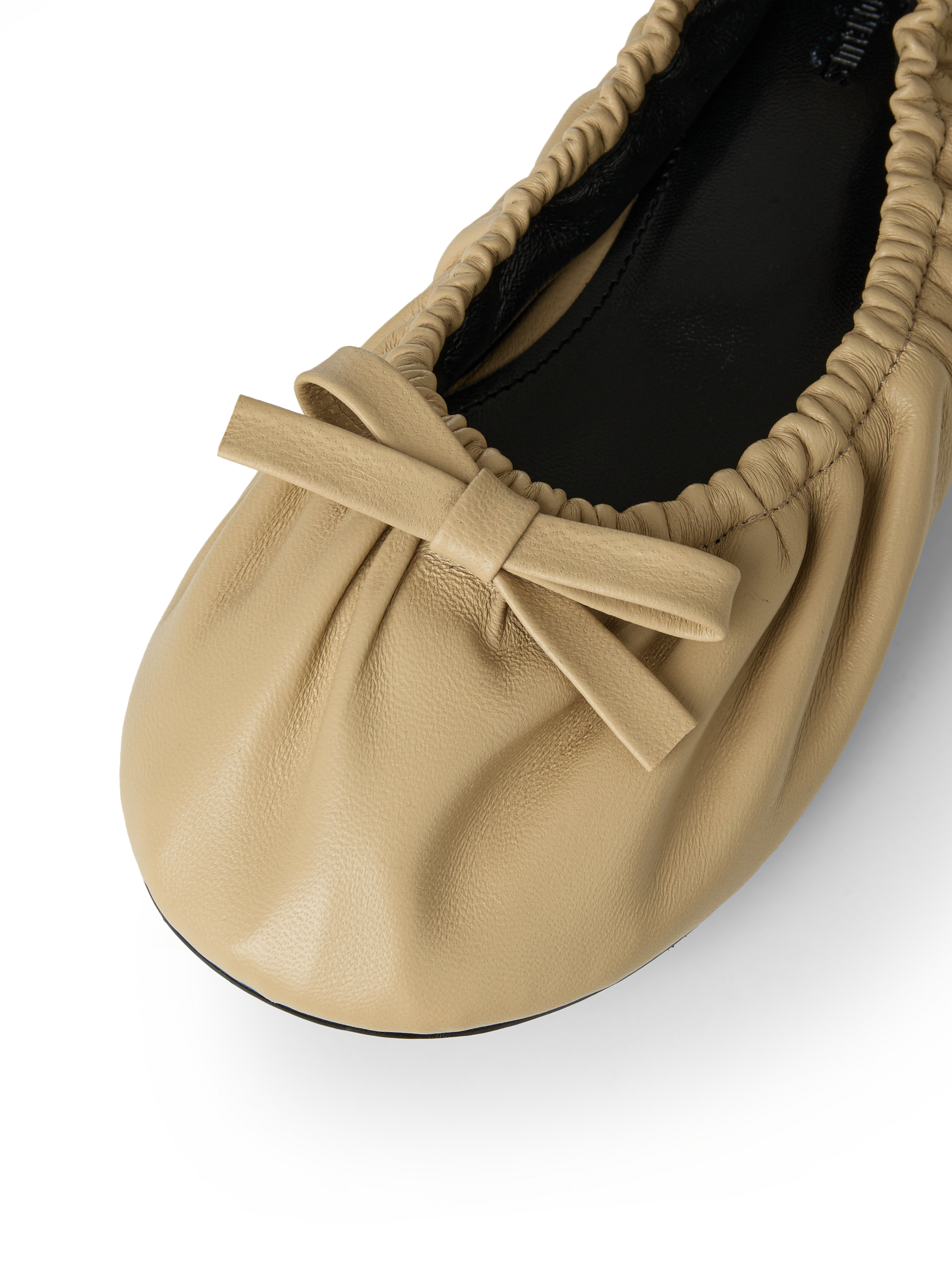 Bow Ballerina Flats - Timeless Nude