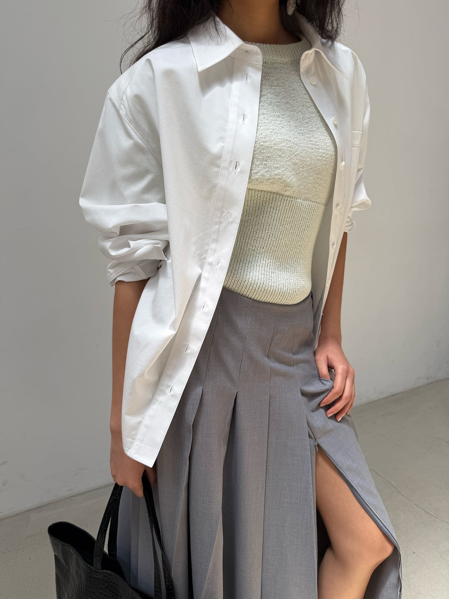 Minuet knit top - Sorbet Green