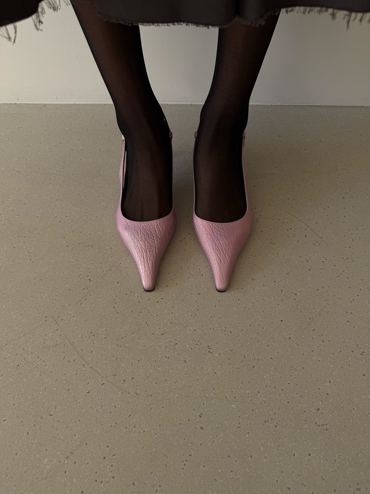 Lady Slingback Pumps - Prism Pink