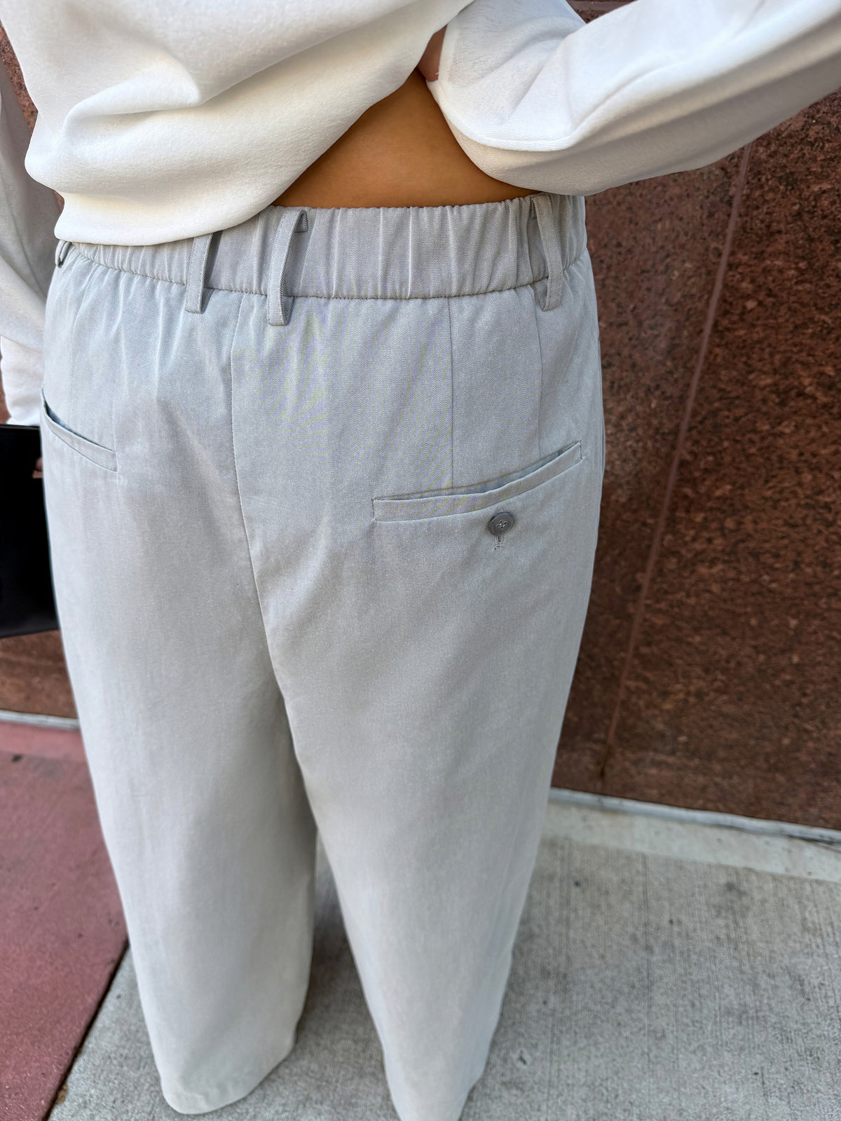 Atlas Wide Pants - Salty Gray