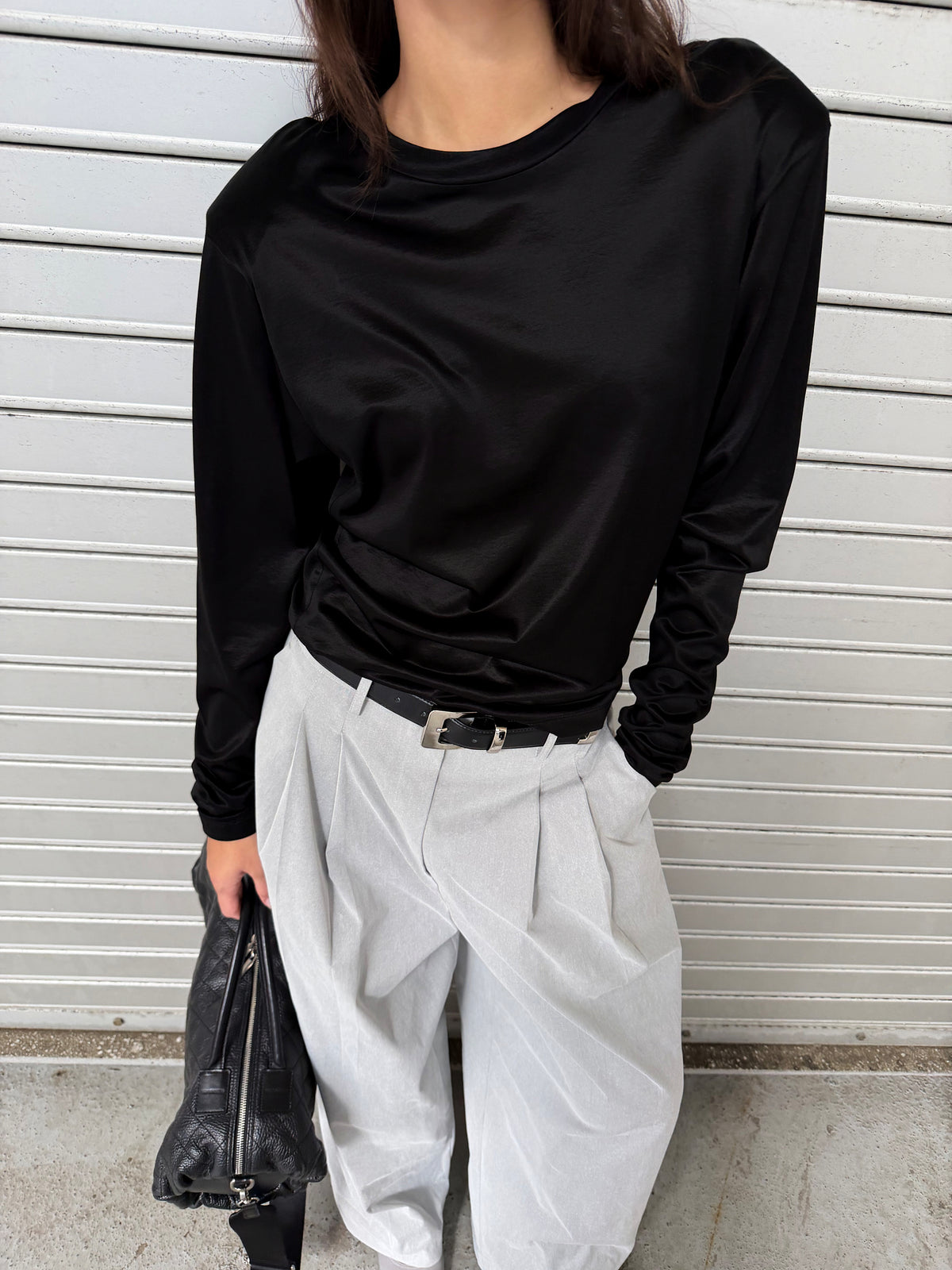 Foundation Long Sleeve - Jet Black