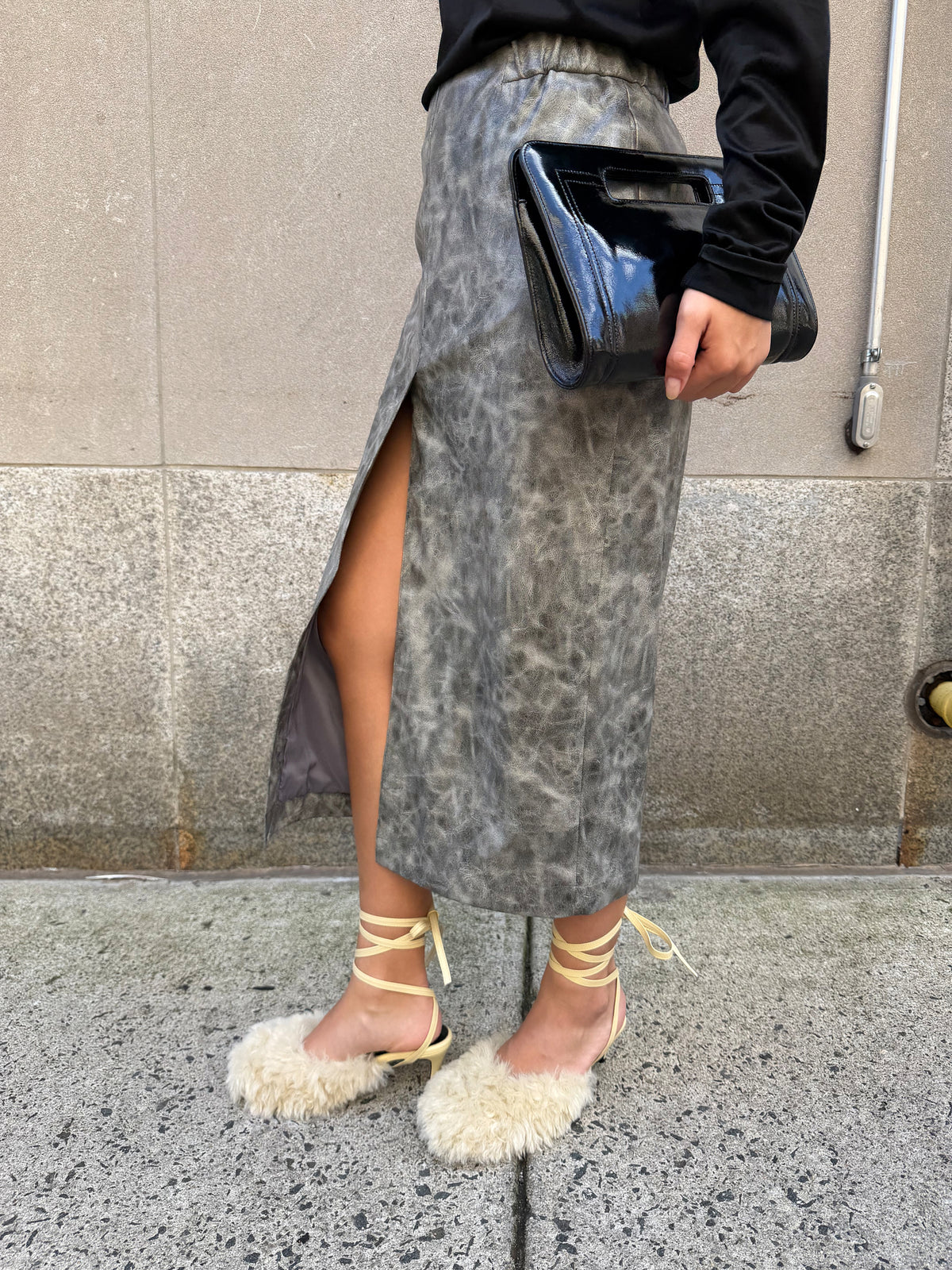 MARBLE PENCIL SKIRT - MODERN RELIC