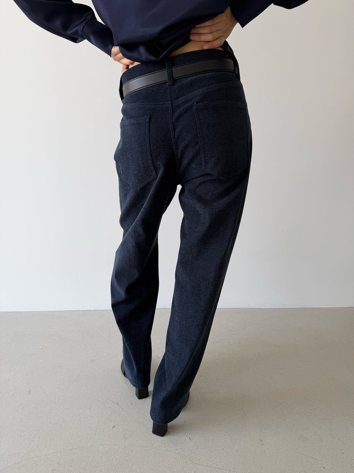Mimic Denim Pants - Blue Note