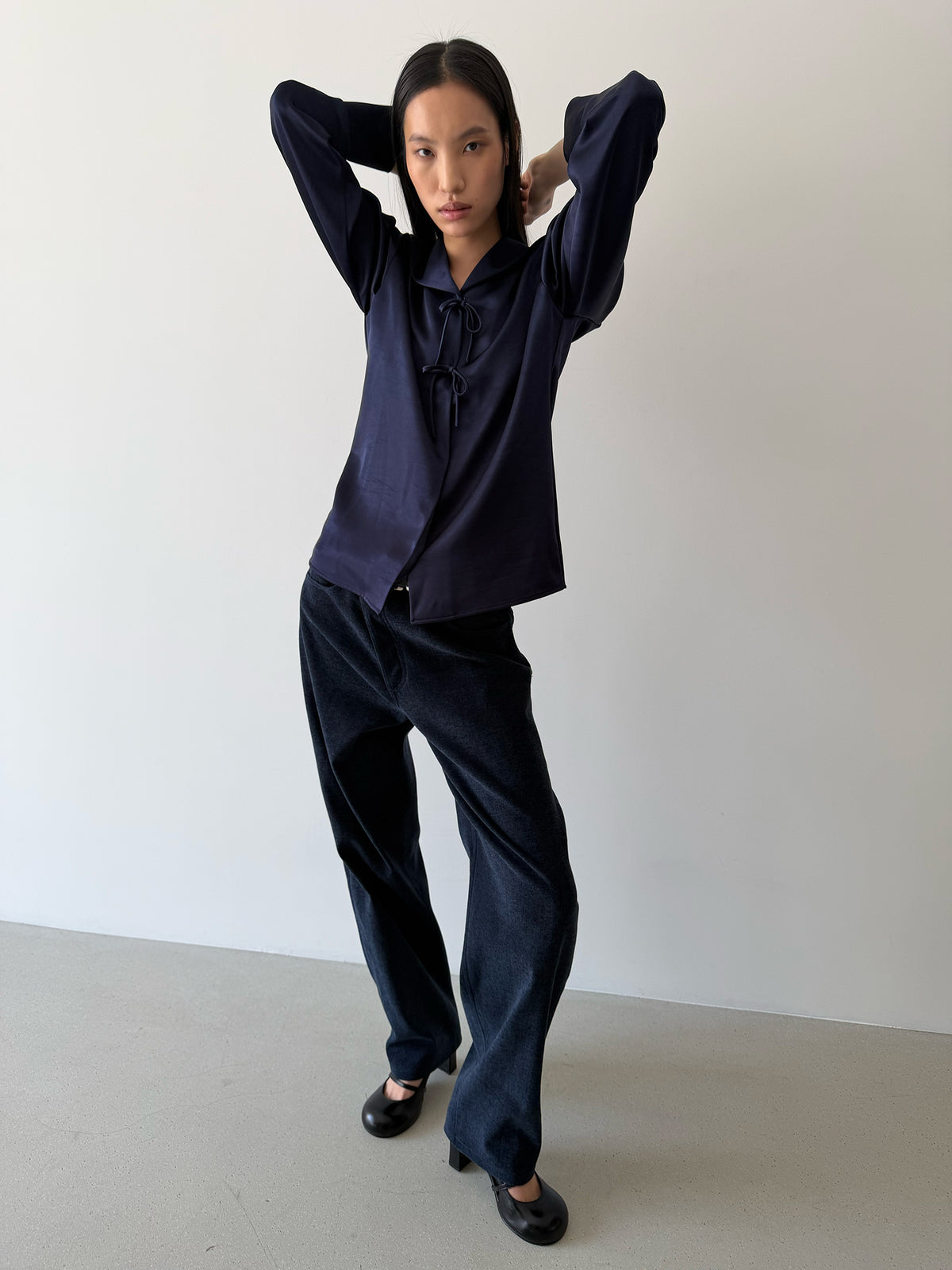 Mimic Denim Pants - Blue Note