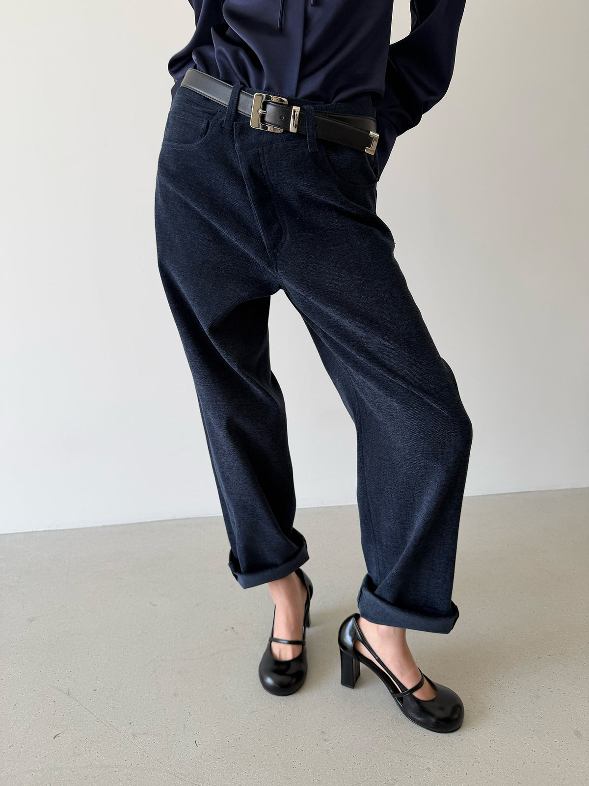 Mimic Denim Pants - Blue Note