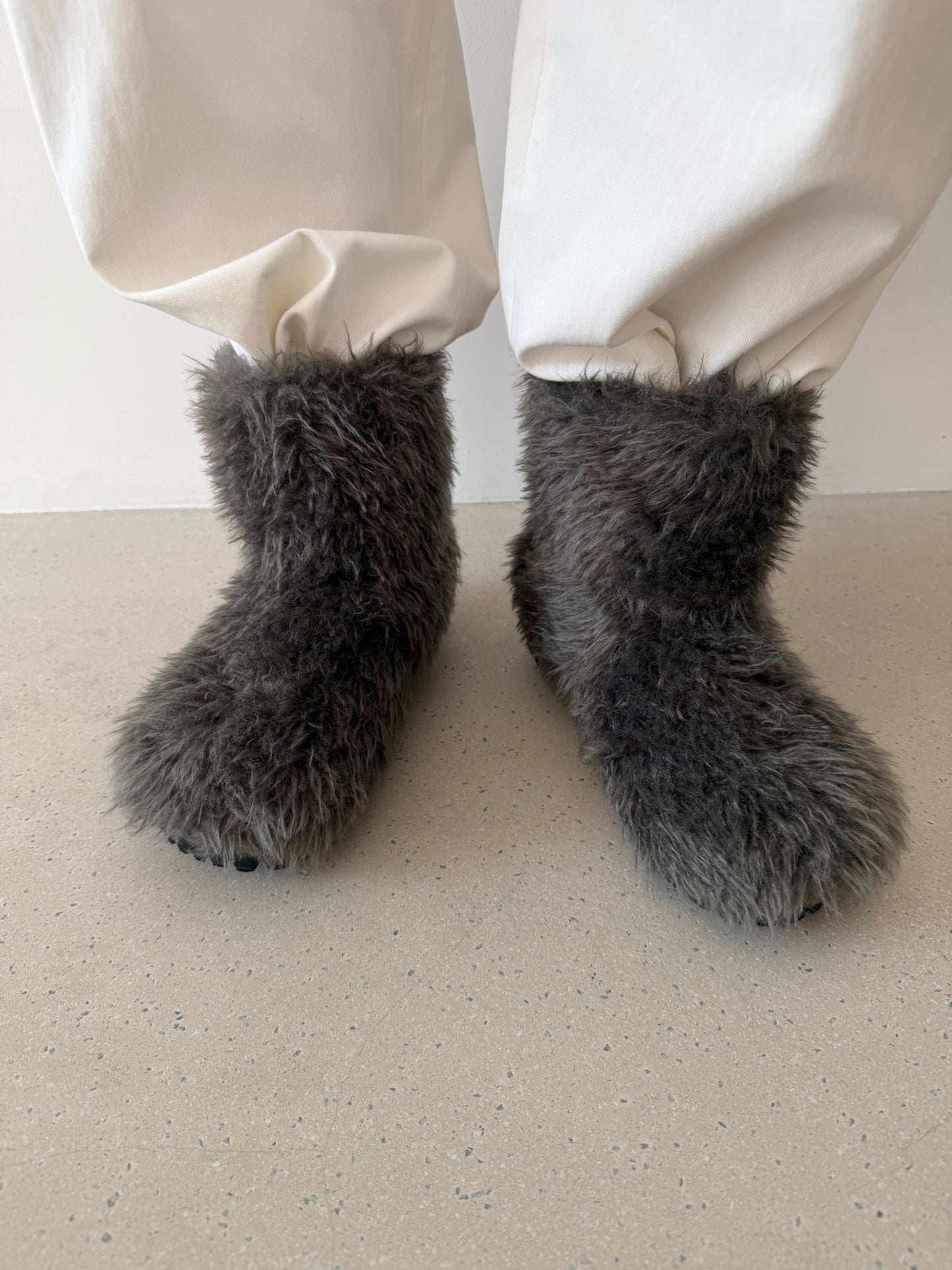 Apres Ankle Boots - Shearling Gray
