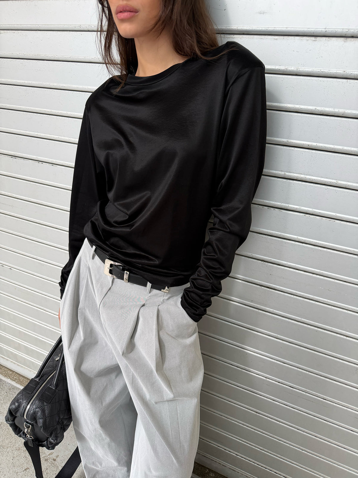 Foundation Long Sleeve - Jet Black