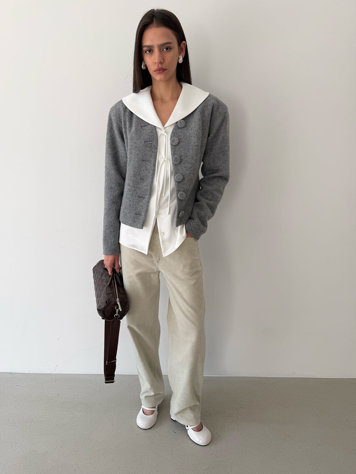 Cameo Jacket - Pebble Gray