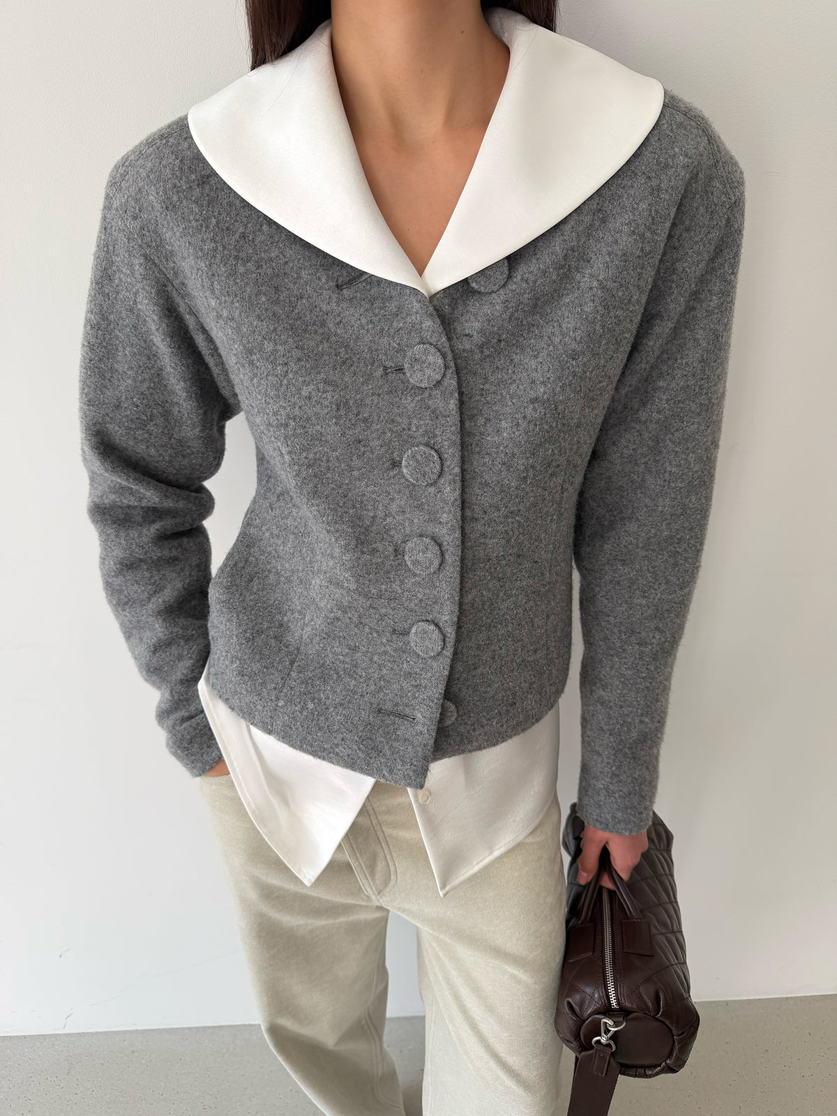 Cameo Jacket - Pebble Gray