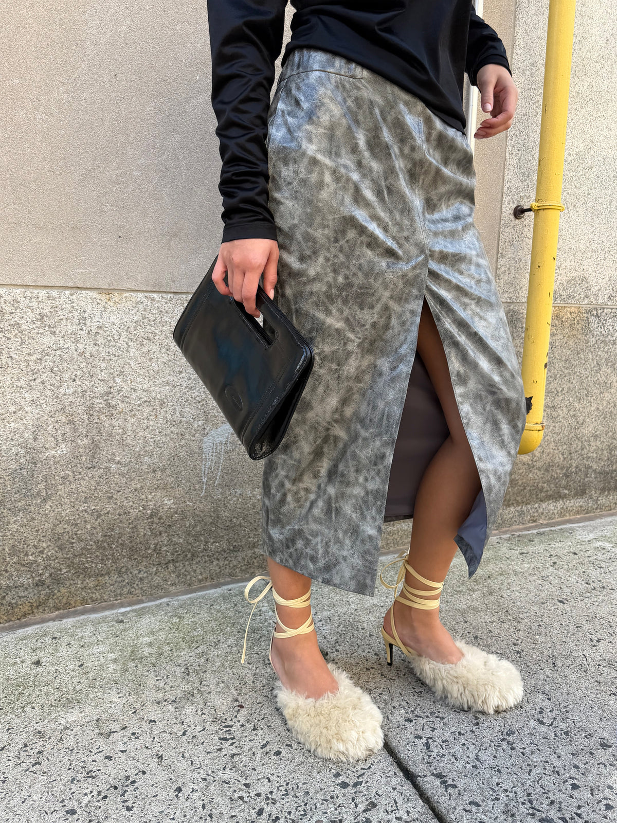 MARBLE PENCIL SKIRT - MODERN RELIC
