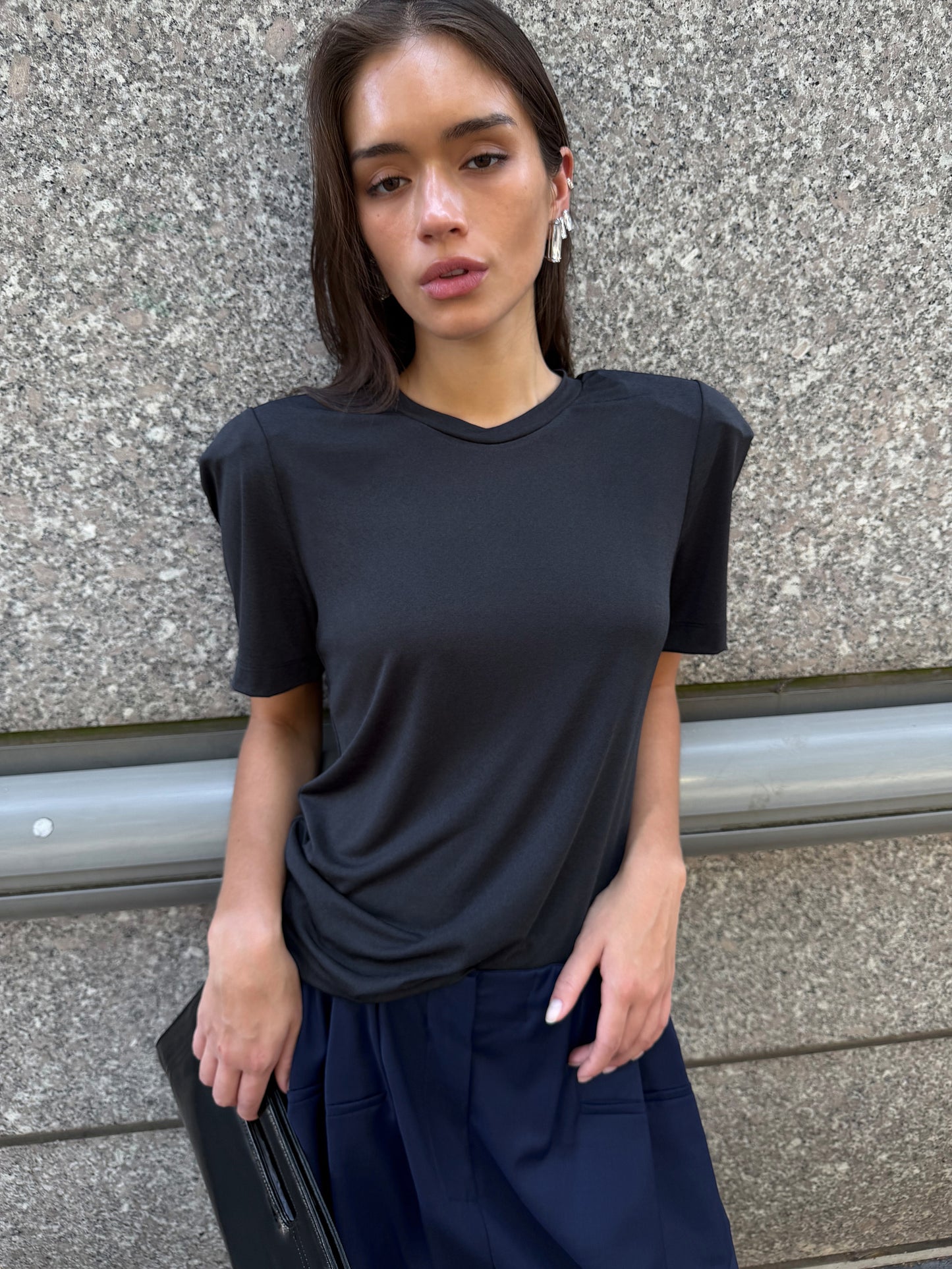 Essential Pad Tee - Licorice