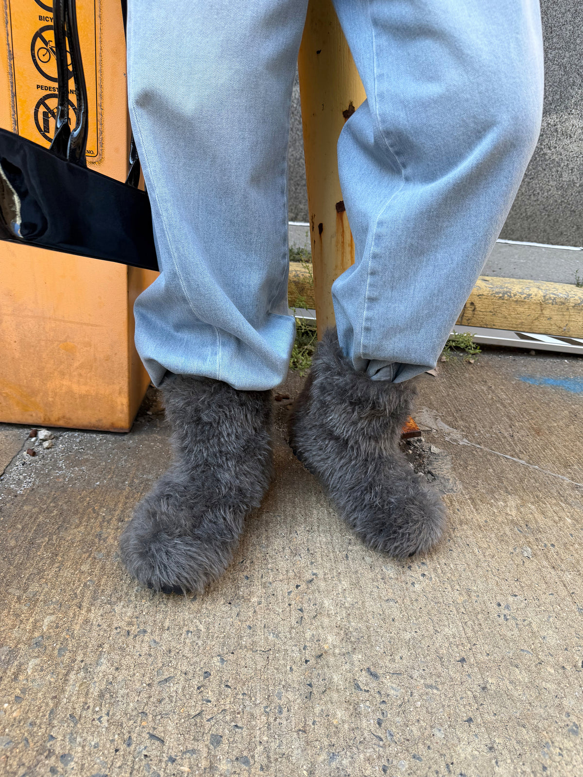 Apres Ankle Boots - Shearling Gray