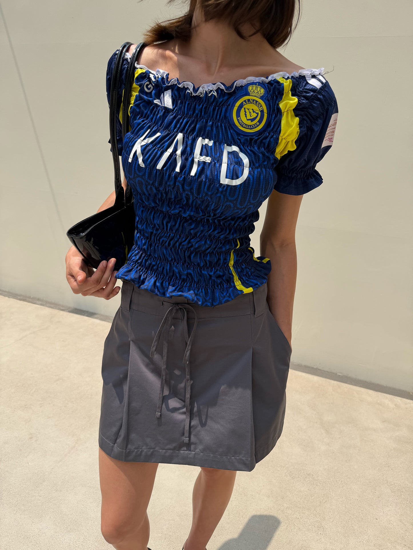 Scout Mini Skirt - Cadet Gray